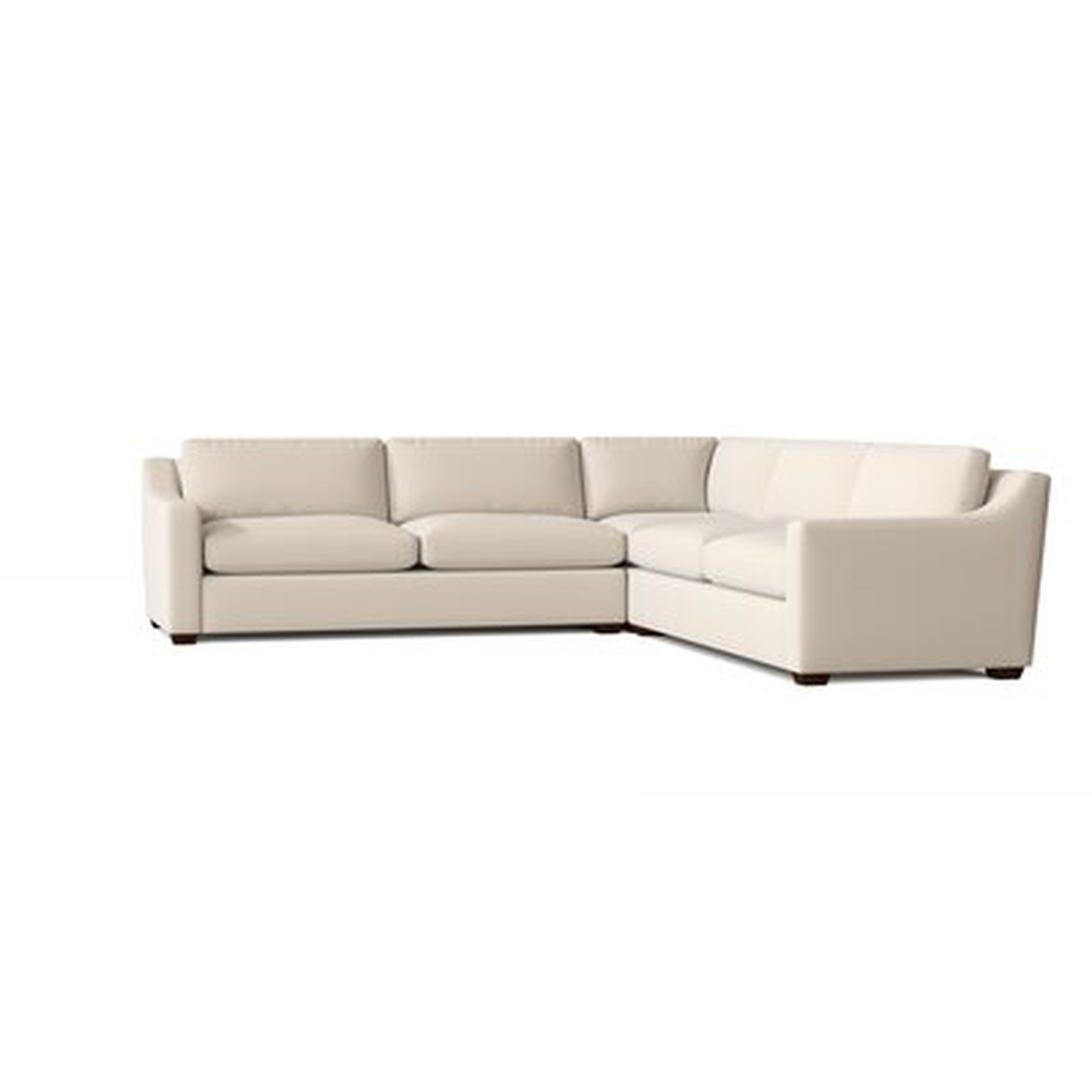 Briarhill 133" Wide Symmetrical Corner Sectional - Wayfair