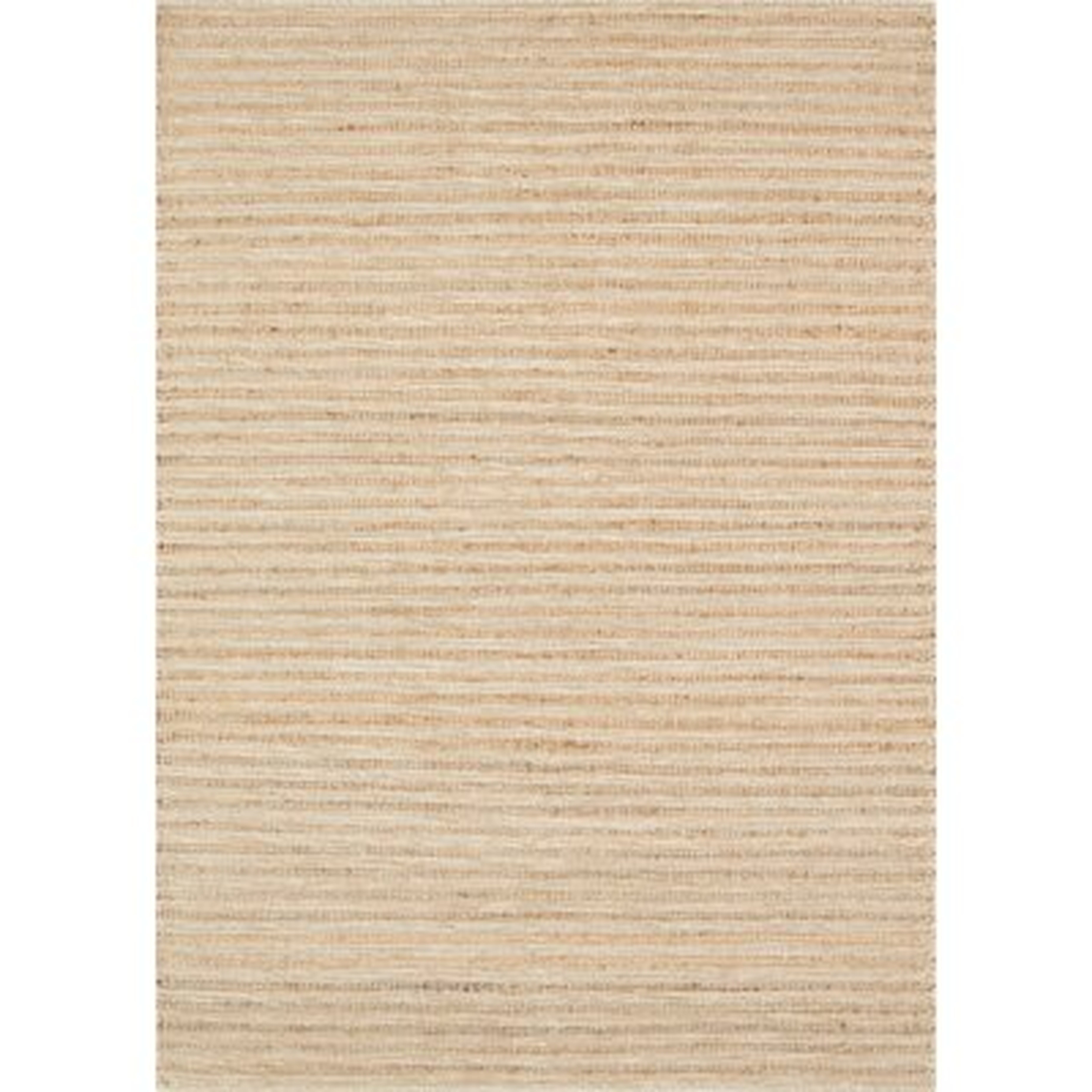 Ginnie Striped Handwoven Flatweave Jute/Sisal/Wool Beige Area Rug - Wayfair