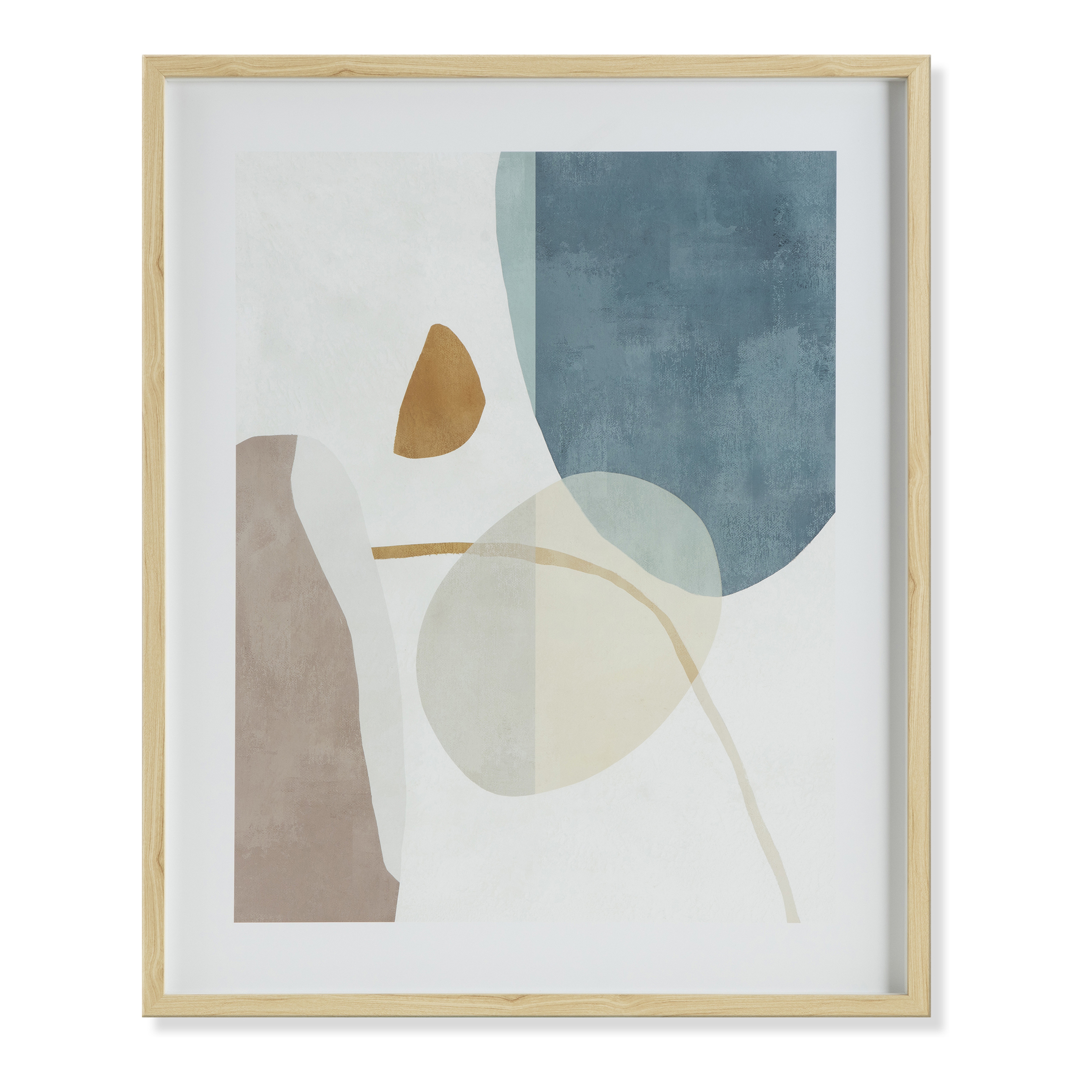 Calmness Abstract Print - Moes Home Collection