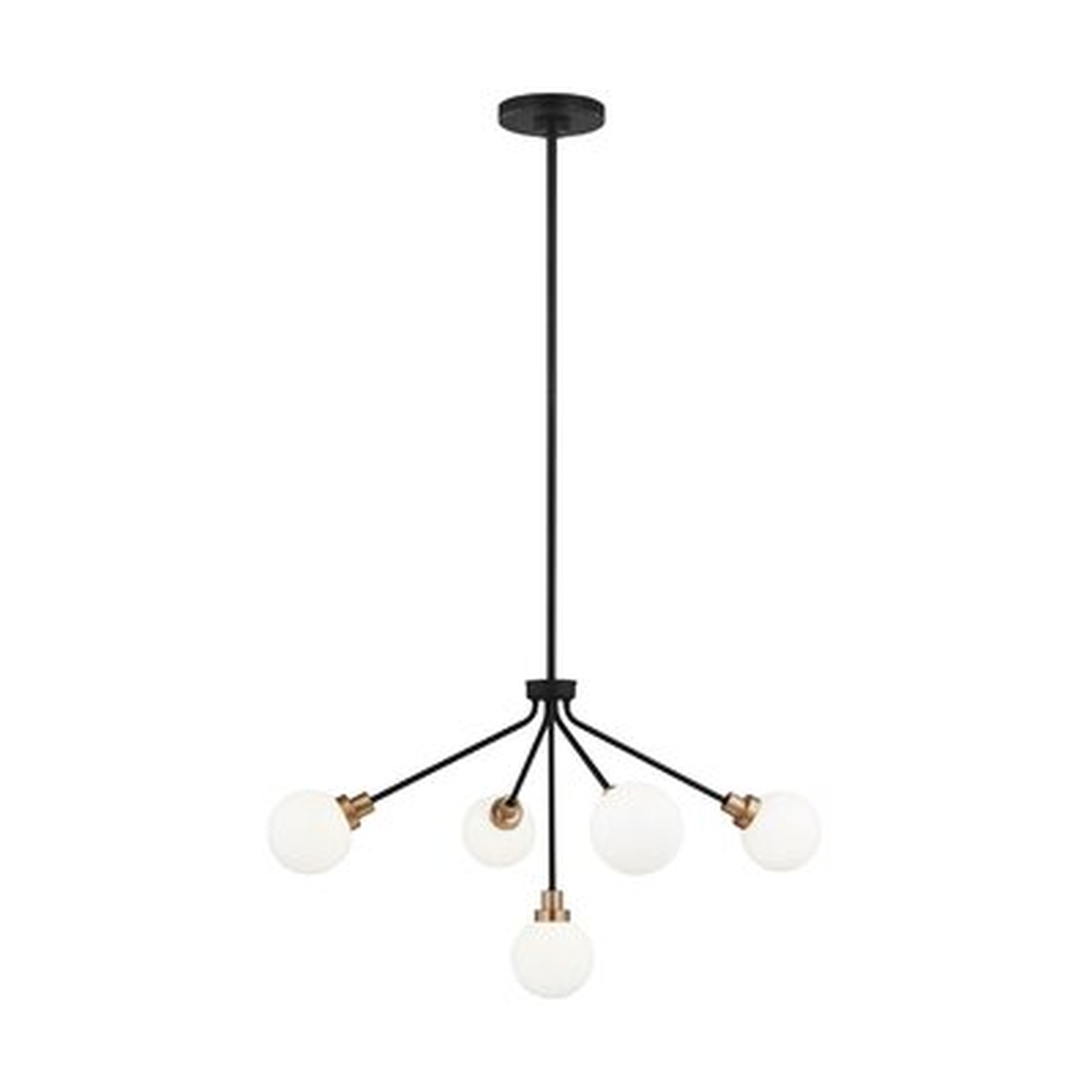 Andrea 5 - Light Sputnik Modern Linear Chandelier - AllModern