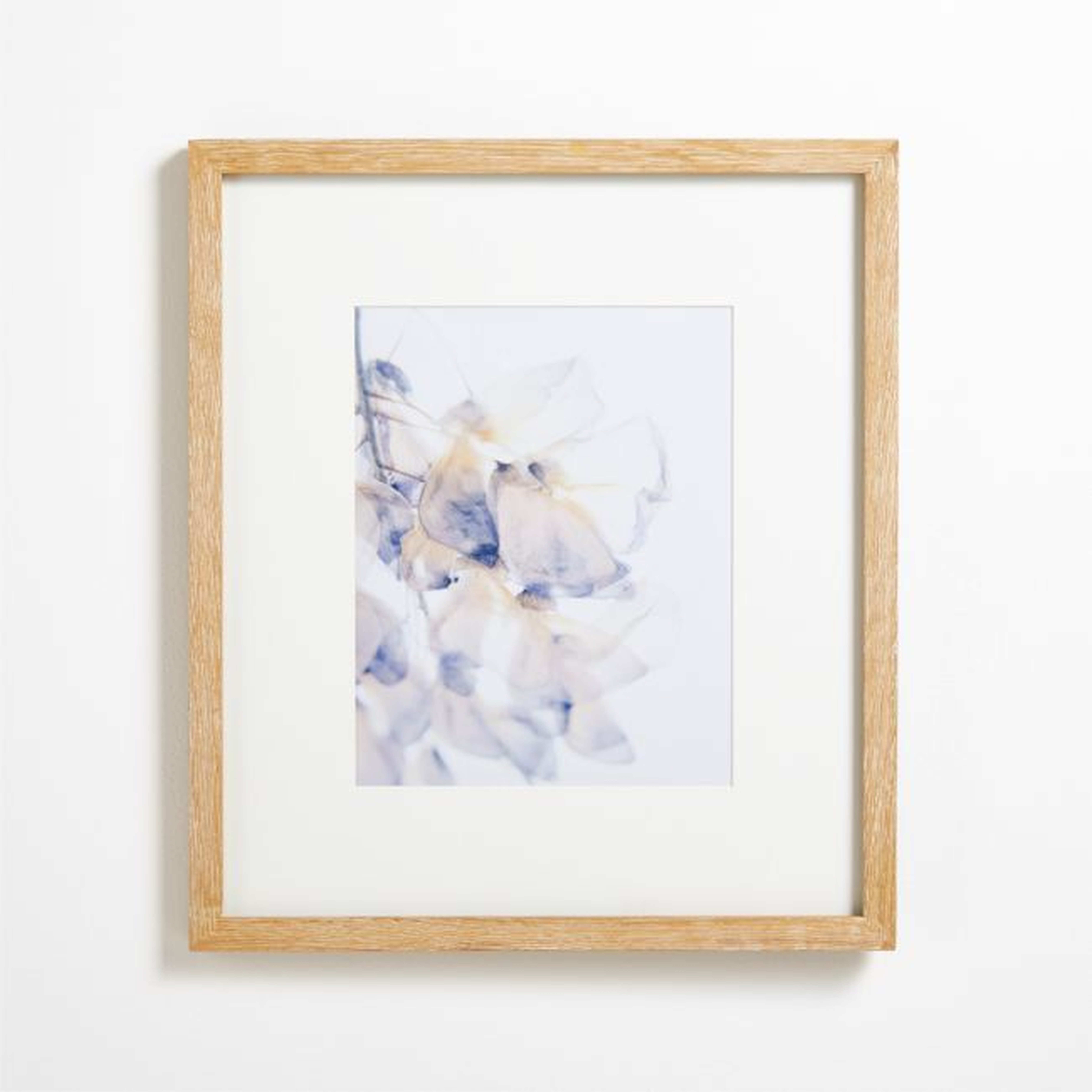 Light Oak Wood 11x14 Wall Picture Frame - Crate and Barrel
