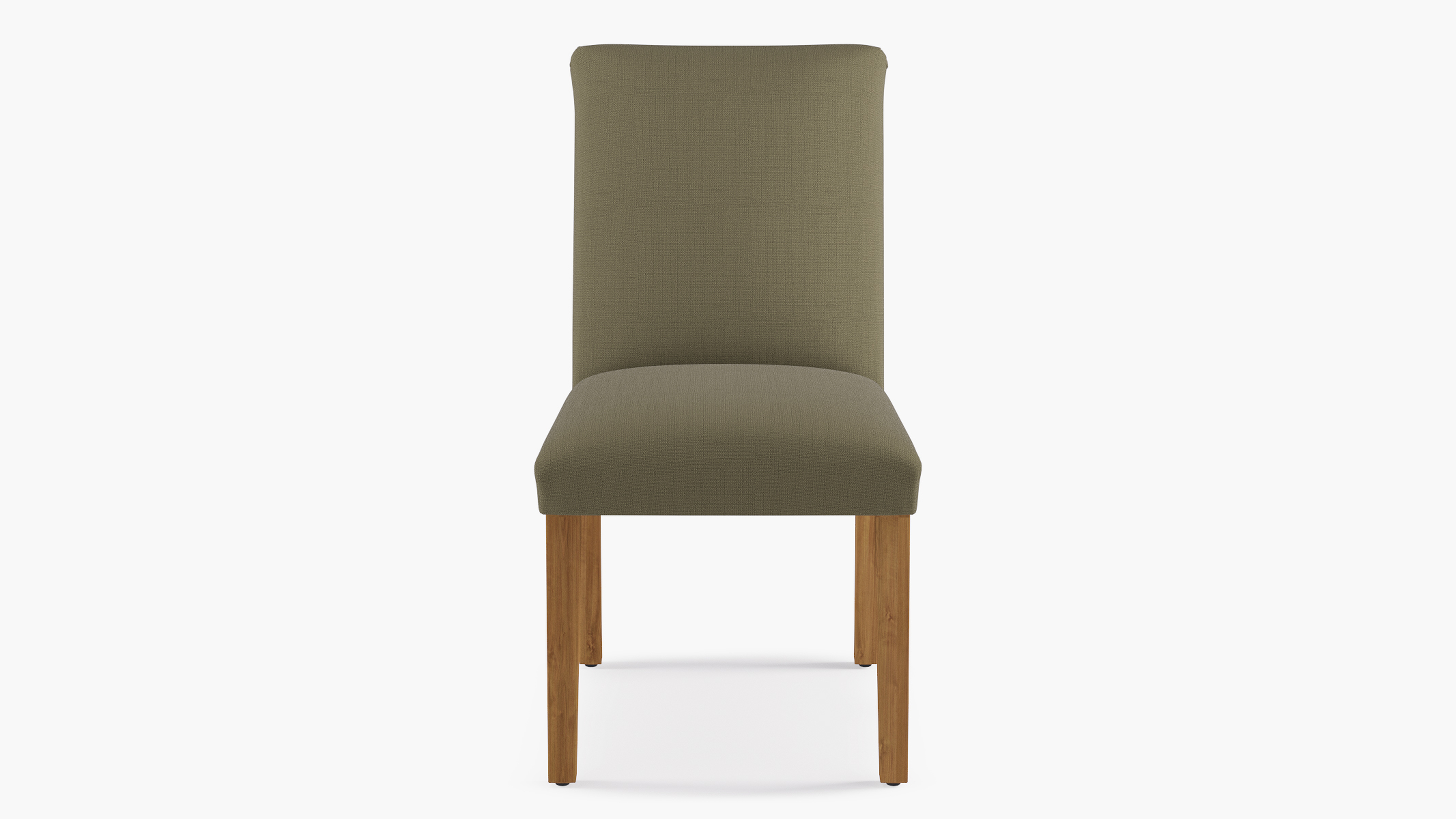 Classic Dining Chair, Olive Everyday Linen, Natural - The Inside
