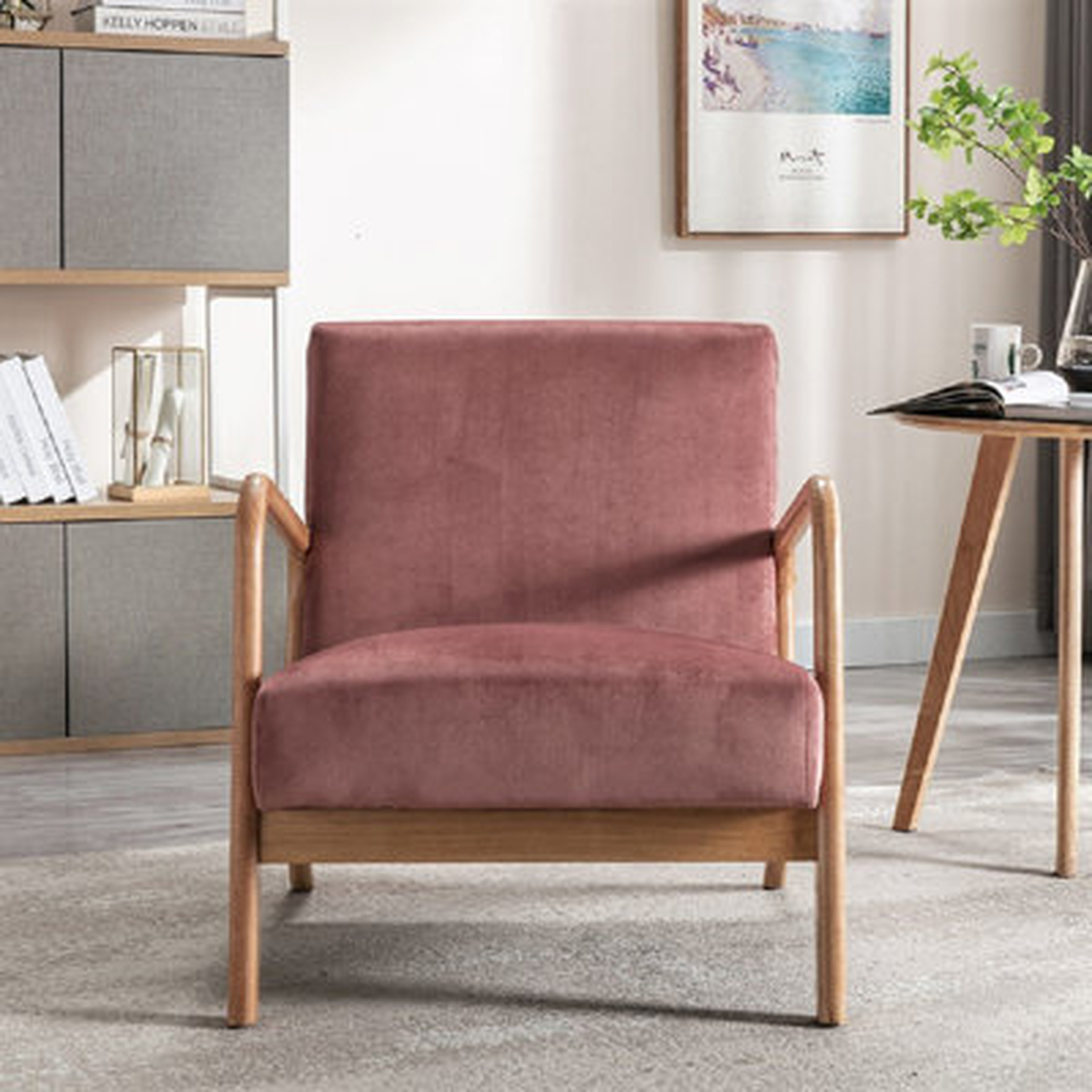 Kreindy Upholstered Armchair - Wayfair