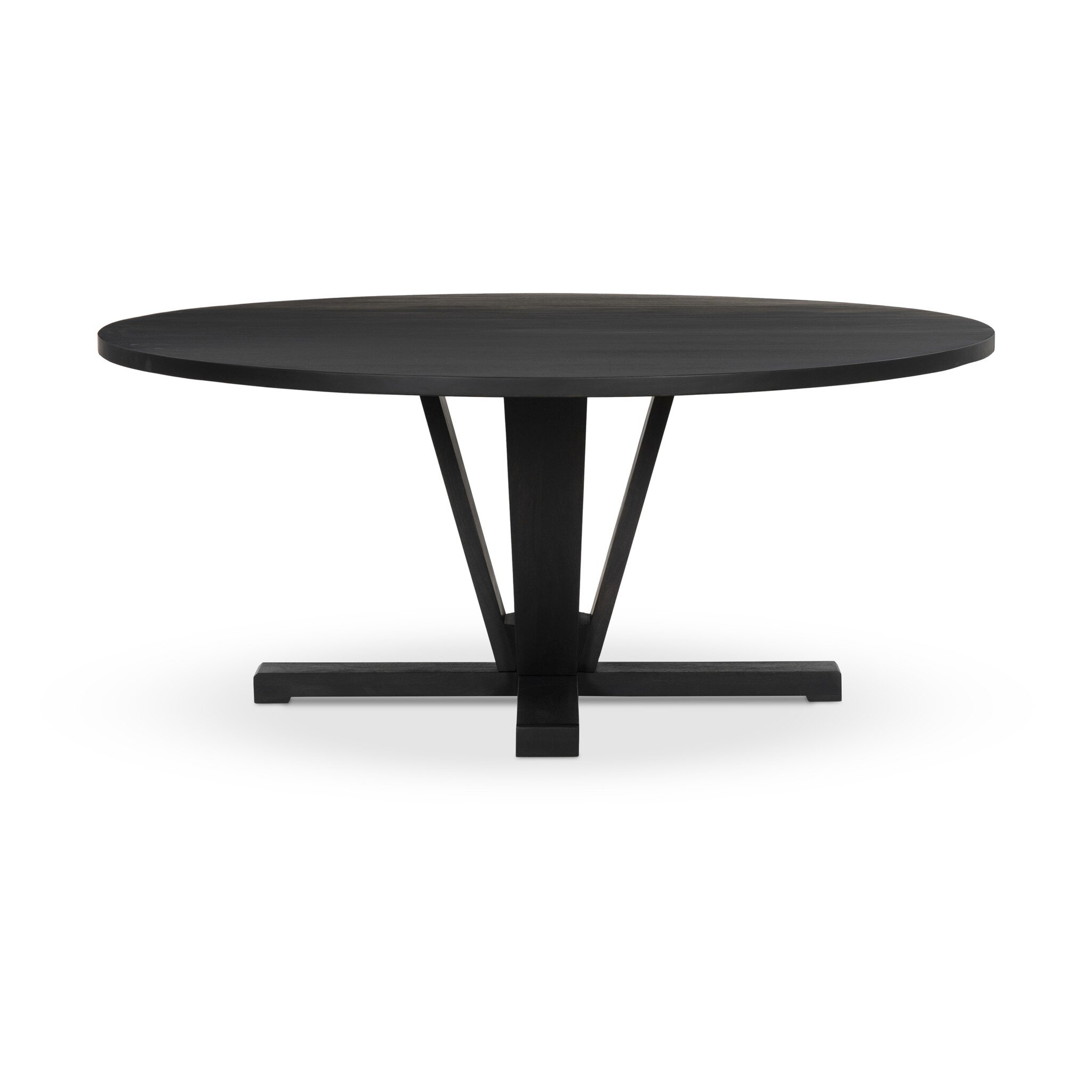 Cobain Dining Table - Flint Black - Four Hands