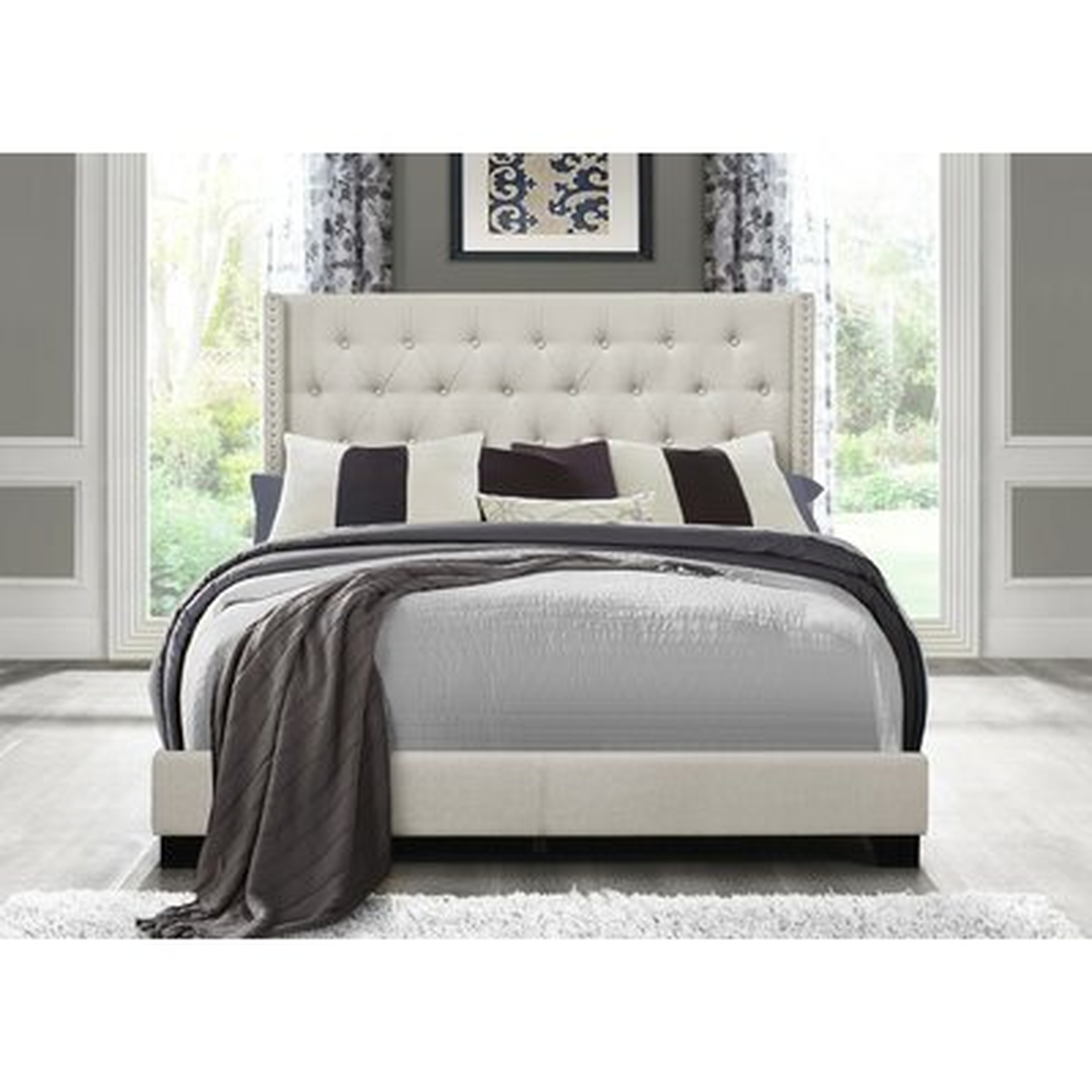 Aadvik Tufted Upholstered Standard Bed - Wayfair