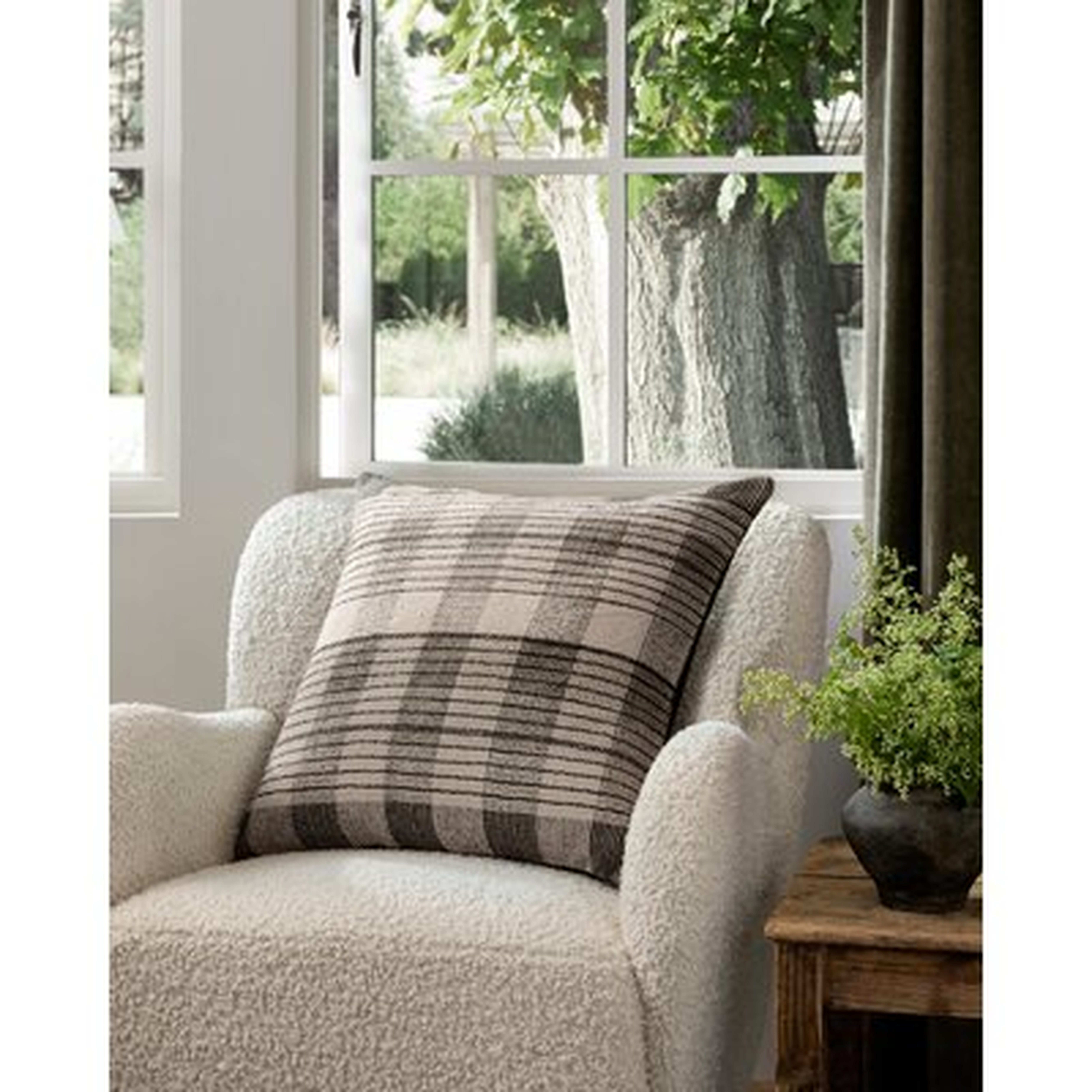 Blythe Square Pillow Cover and Insert - Wayfair