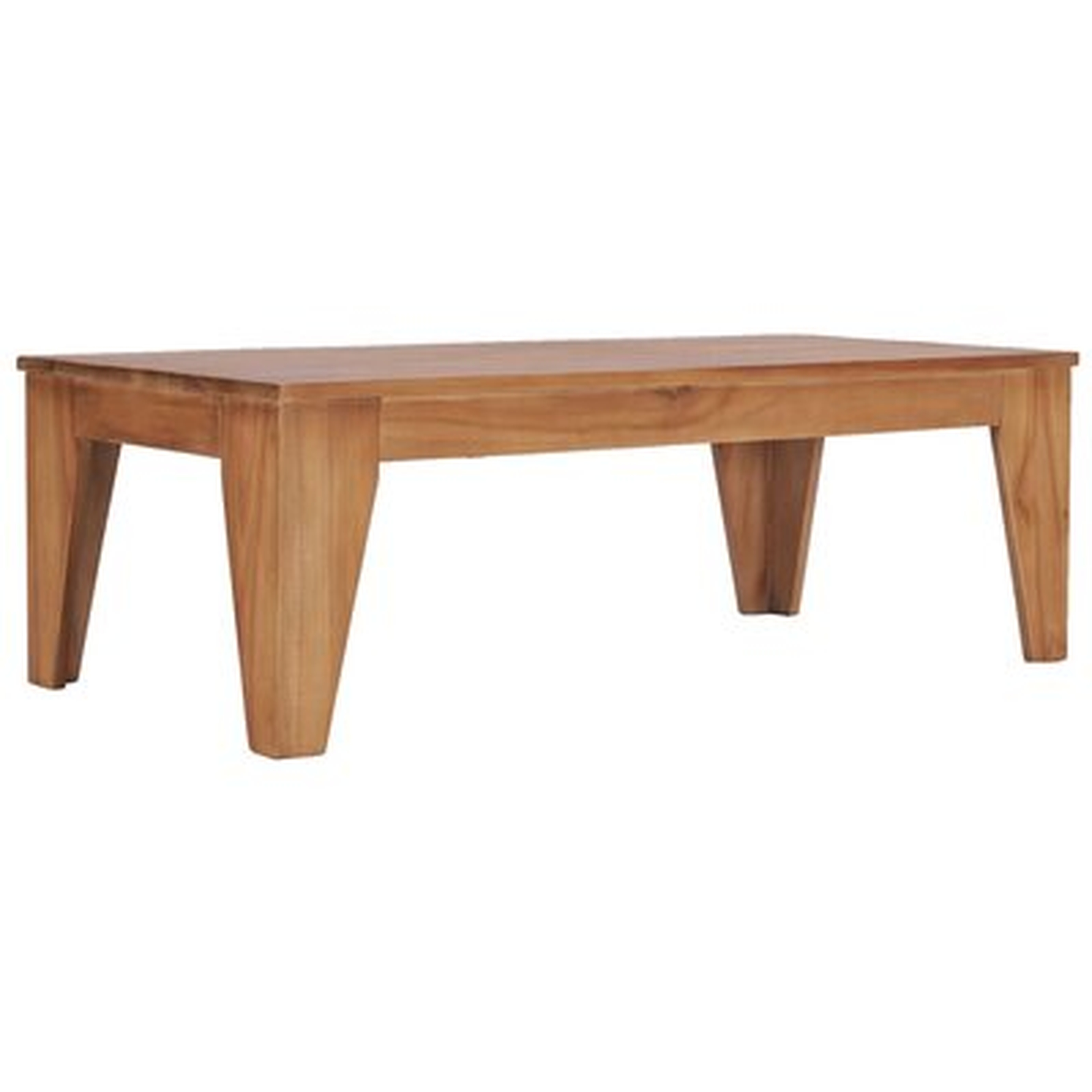 Glenni Solid Wood Coffee Table - Wayfair