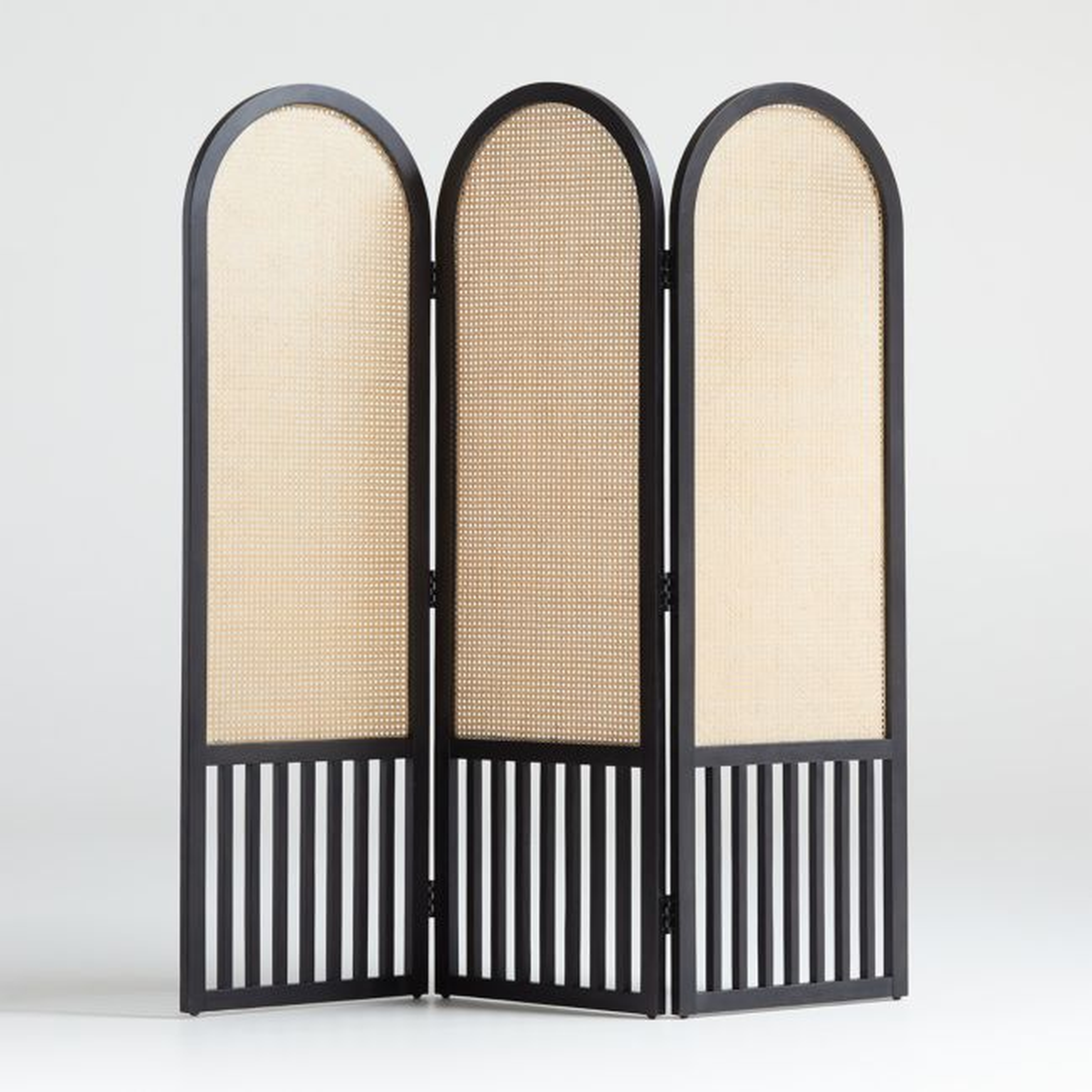 Anaise Cane Room Divider Screen - Crate and Barrel