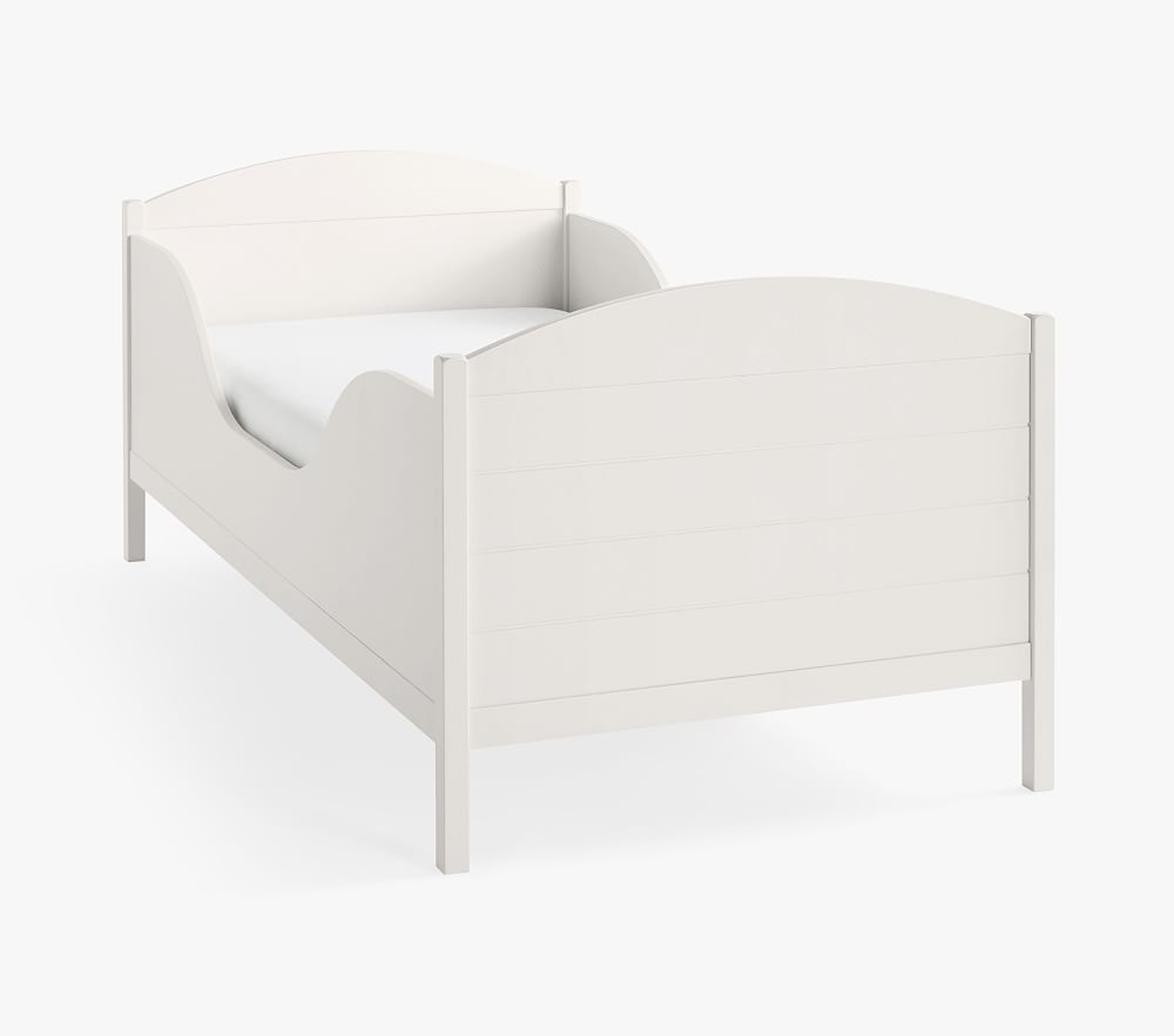 Emery Toddler Shelter Bed, Twin, Simply White, In-Home Delivery - Pottery Barn Kids