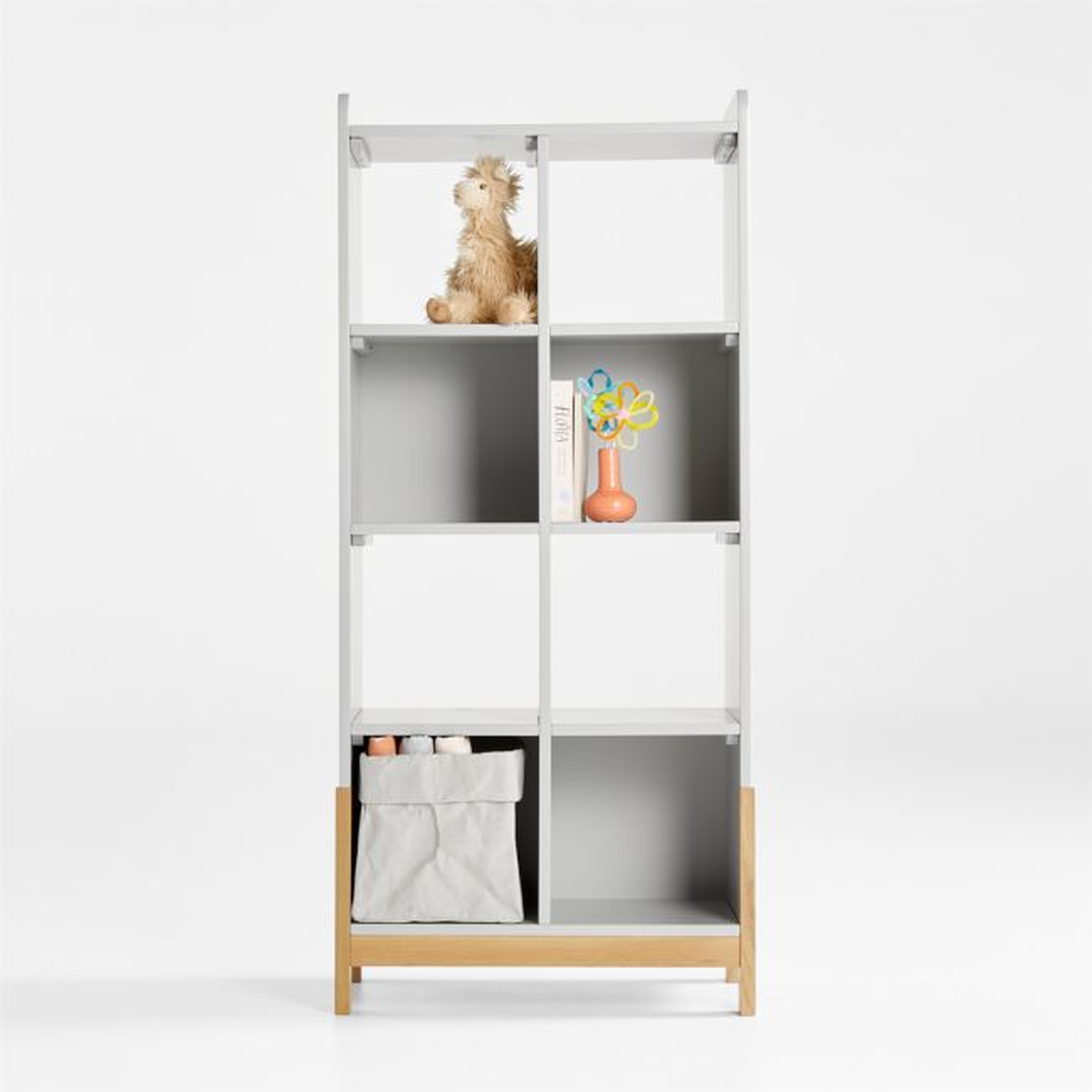 Rue Grey 8-Cube Bookcase - Crate and Barrel