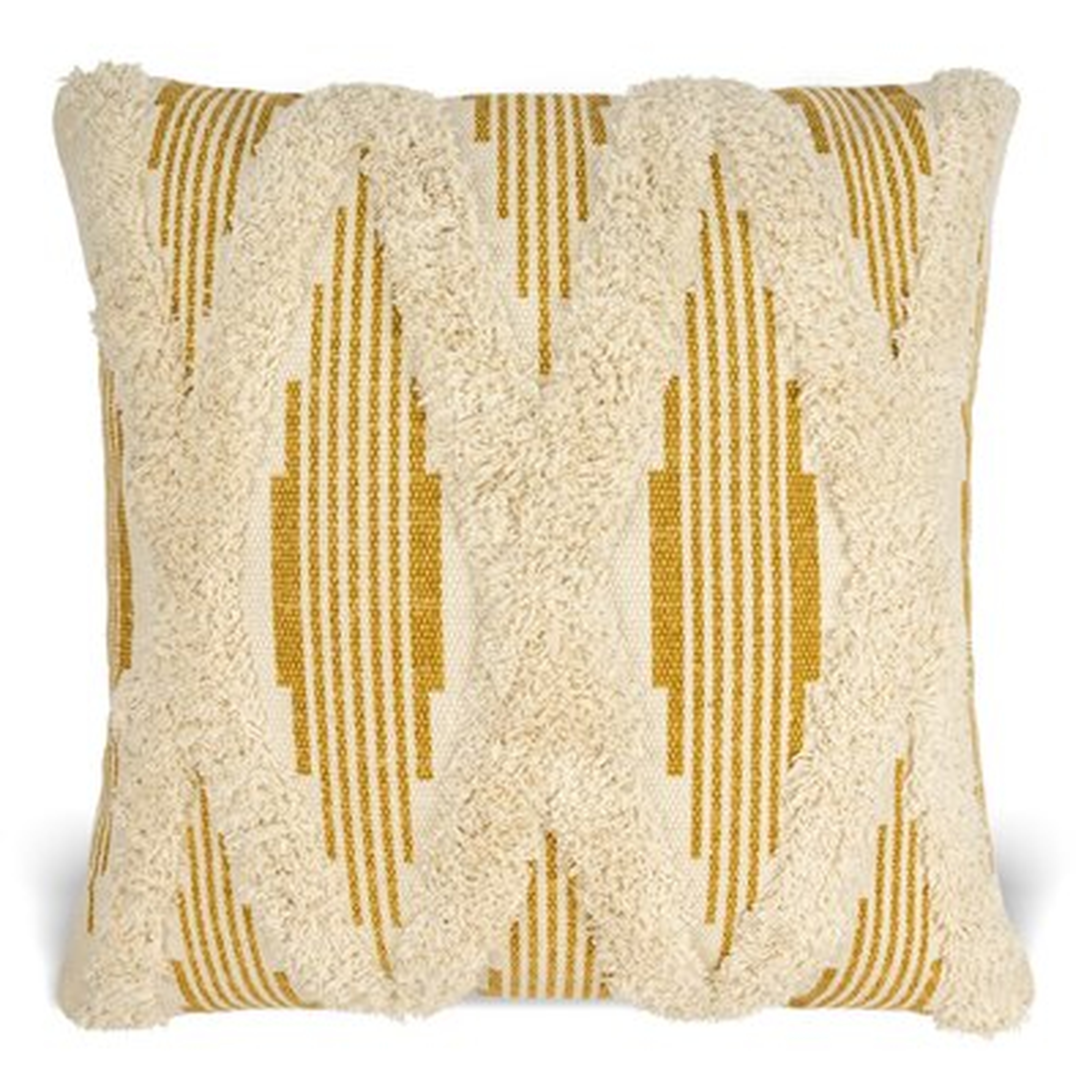 Square 100% Cotton Pillow Cover & Insert - Wayfair