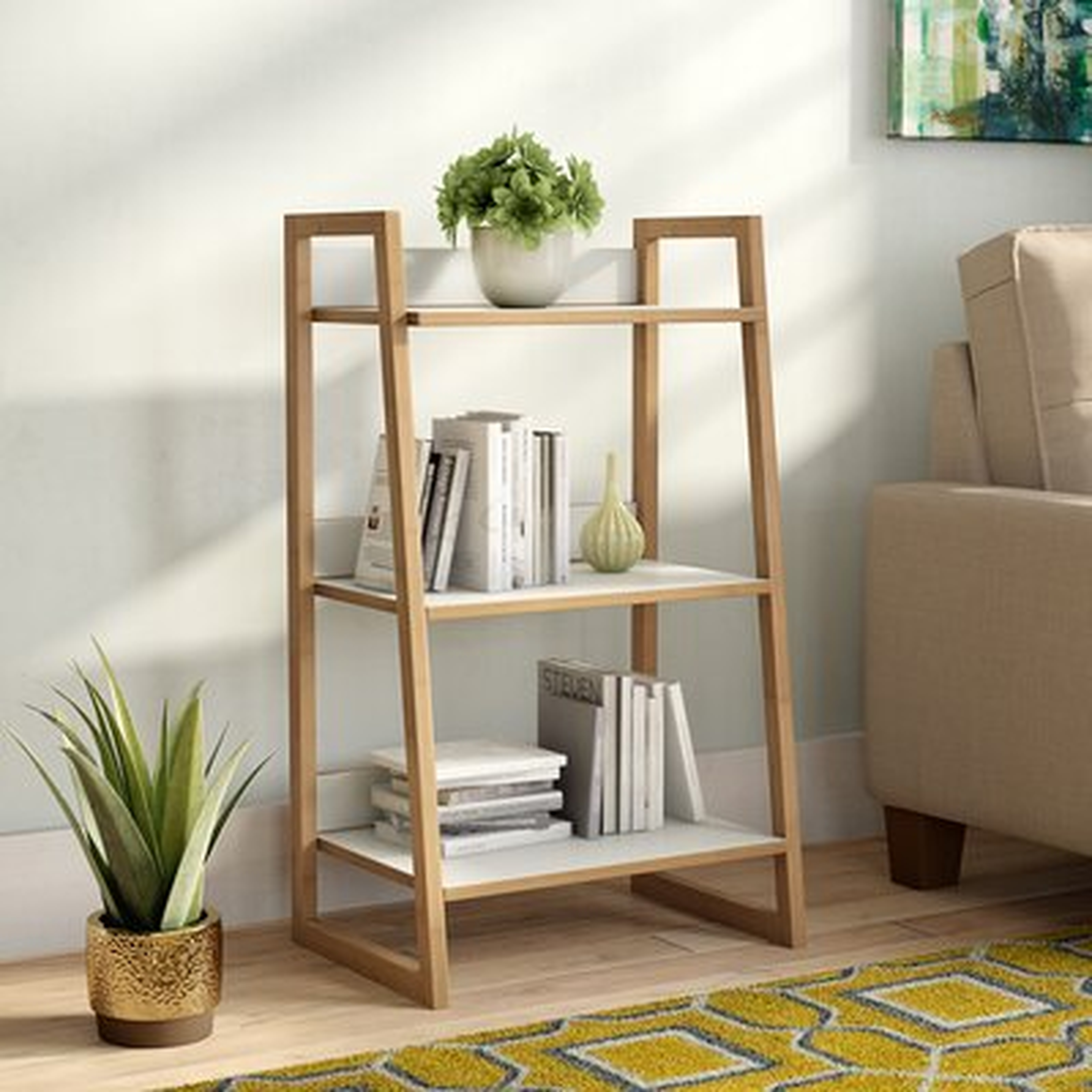 Arelious 3 Tier Etagere Bookcase - Wayfair