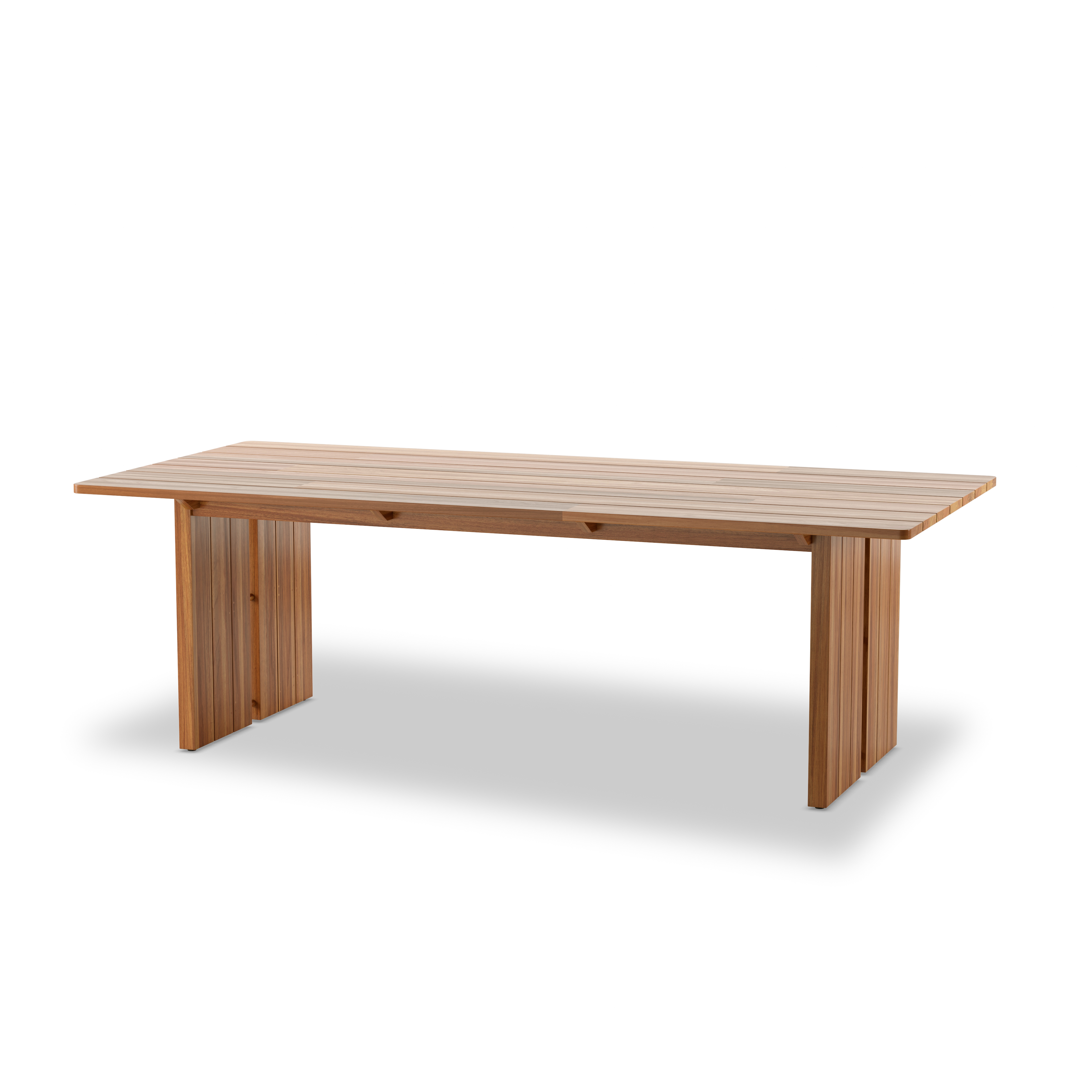 Chapman Outdoor Dining Table-92"-Natural - Four Hands