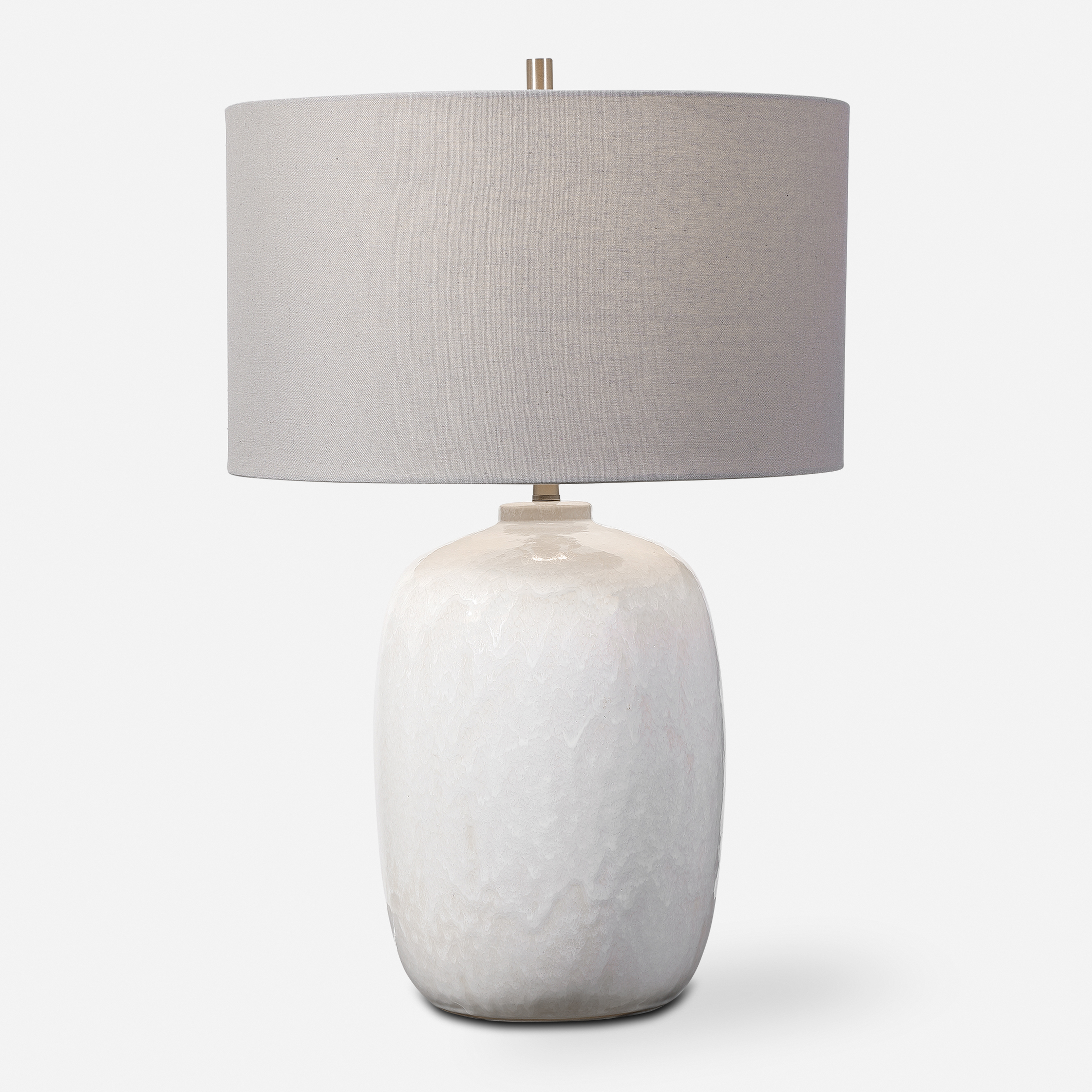 Winterscape White Glaze Table Lamp - Uttermost