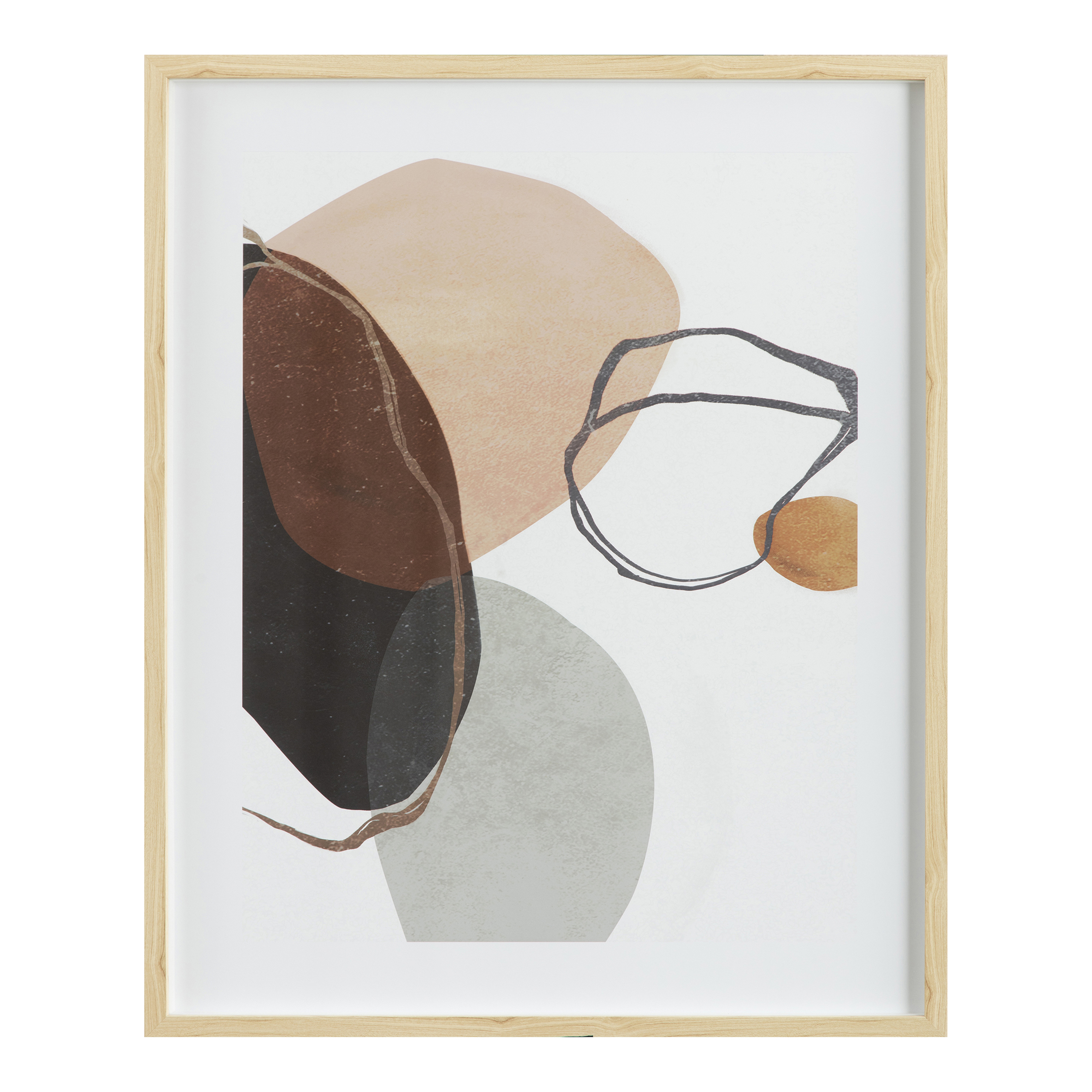 Peaceful Abstract Print - Moes Home Collection
