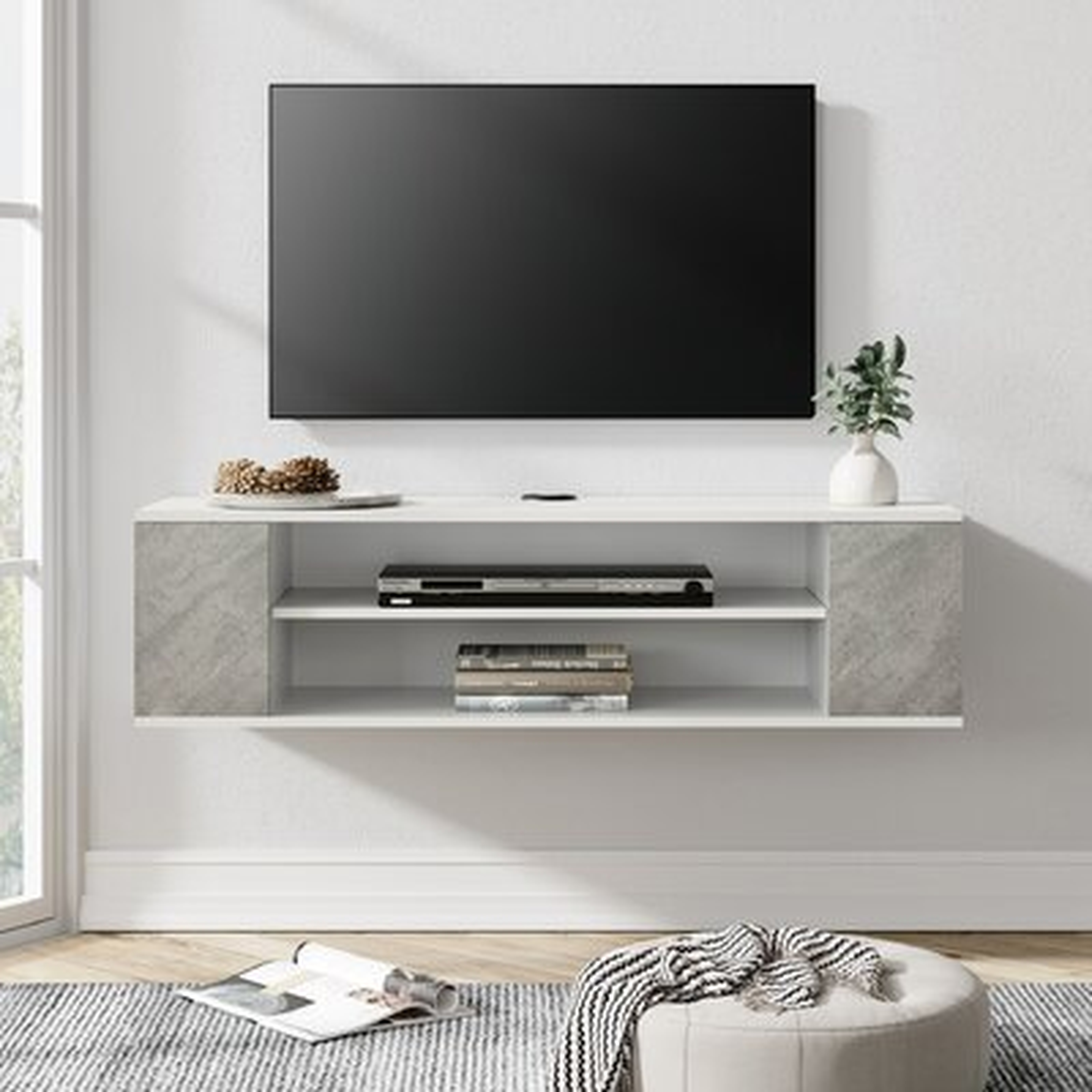 Floating TV Stand For Tvs Up To 55" - Wayfair