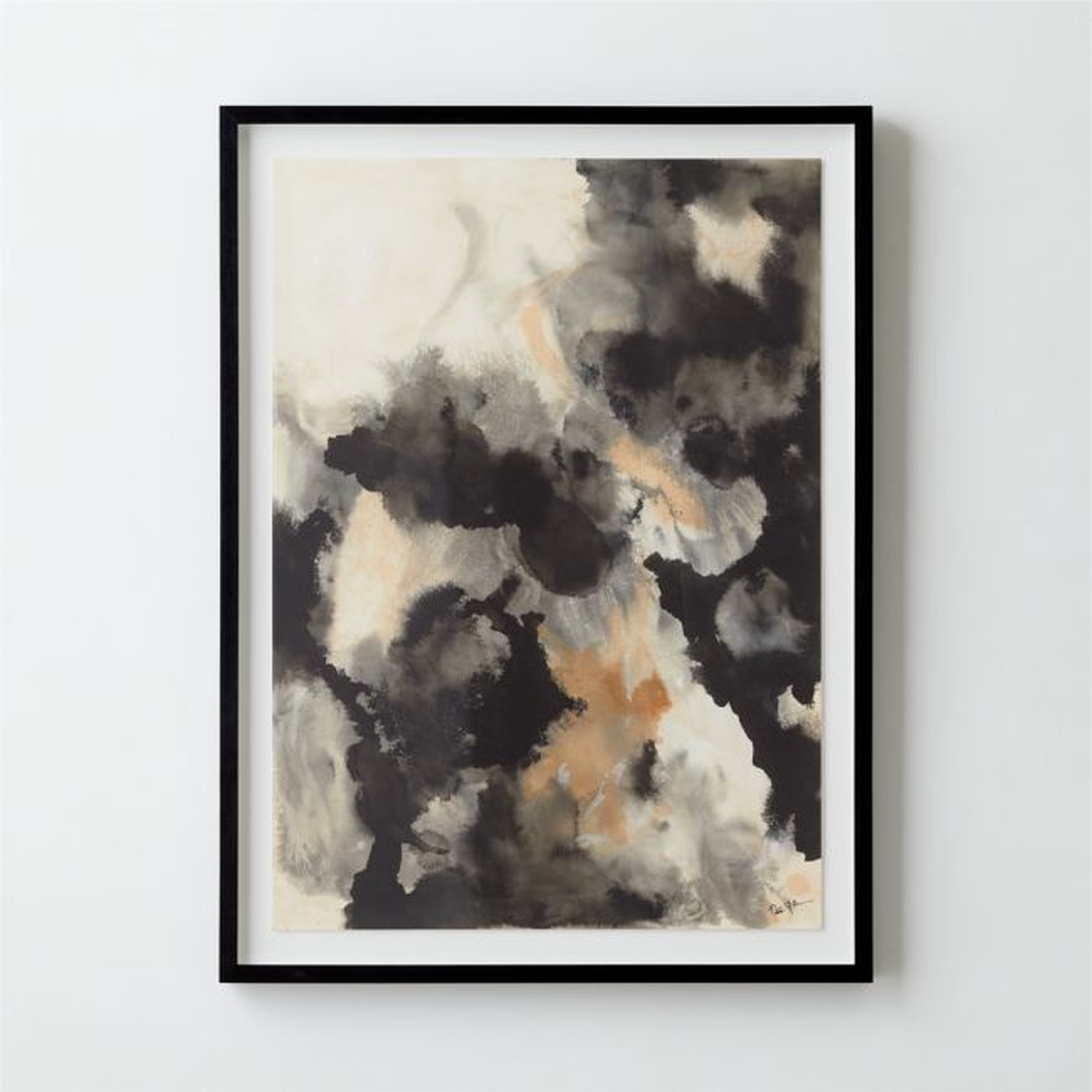 'Claire' Framed Wall Art 35"X47" - CB2