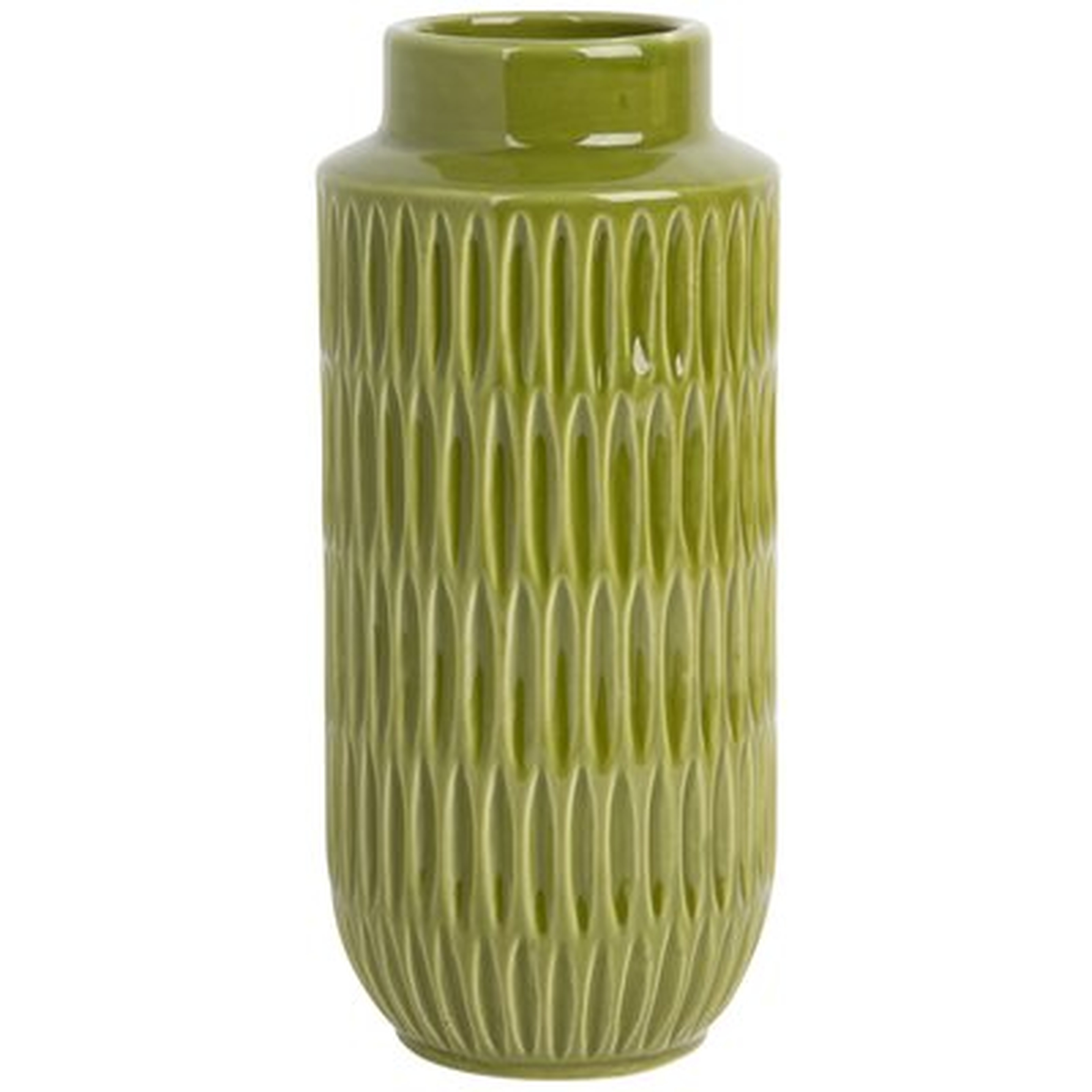 8"H Textured Vase - Wayfair