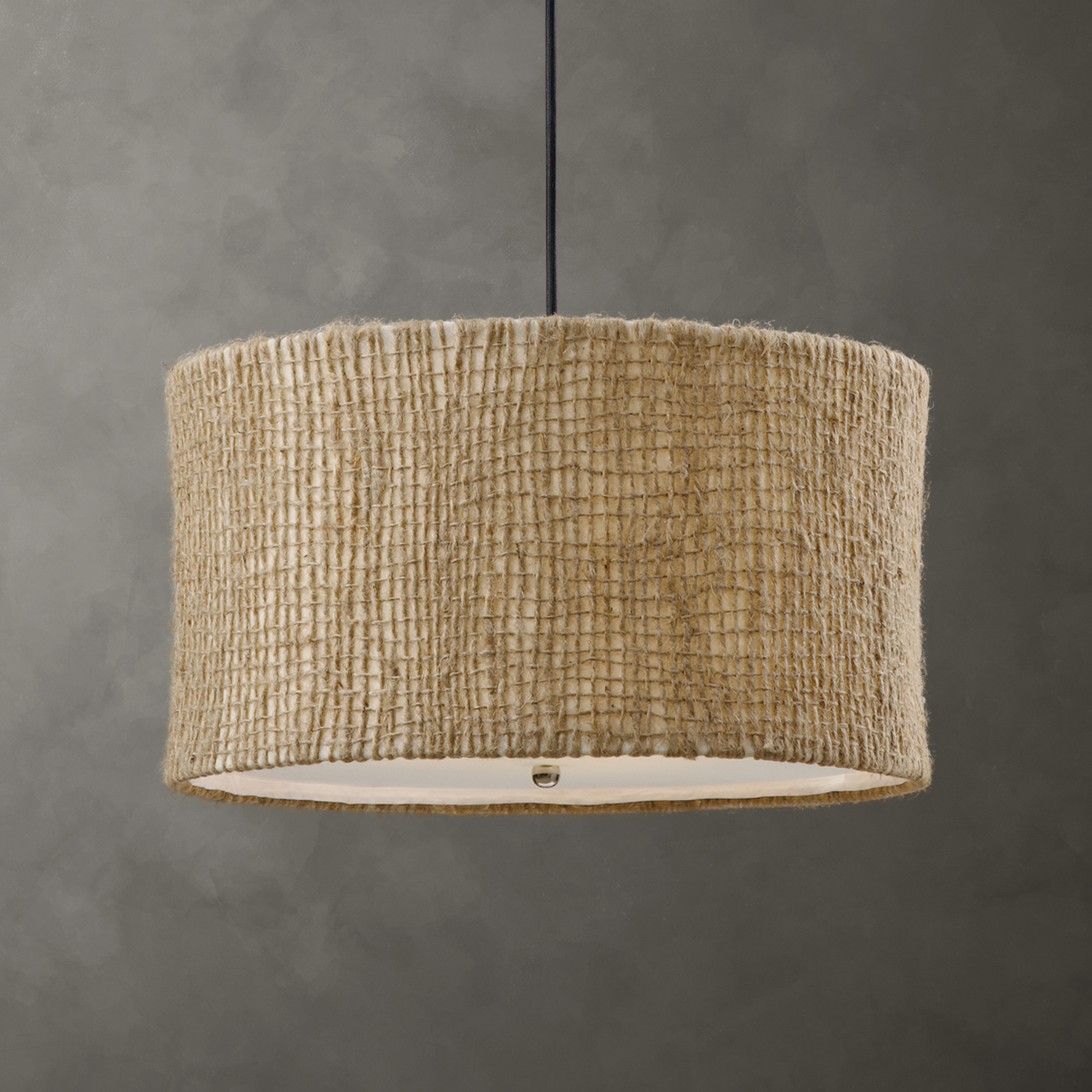 Burleson 3 Light Drum Pendant - Uttermost