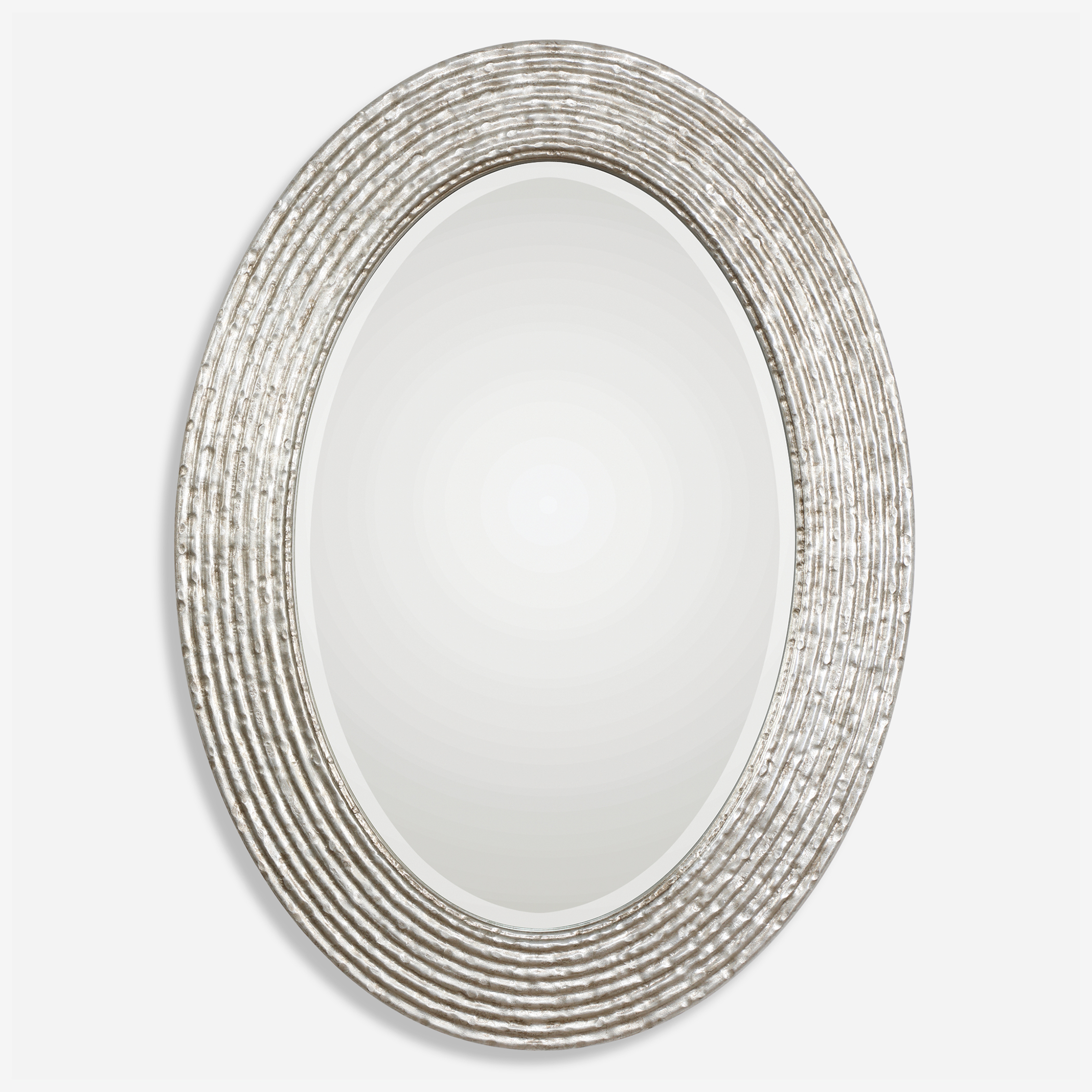 Conder Oval Silver Mirror - Uttermost
