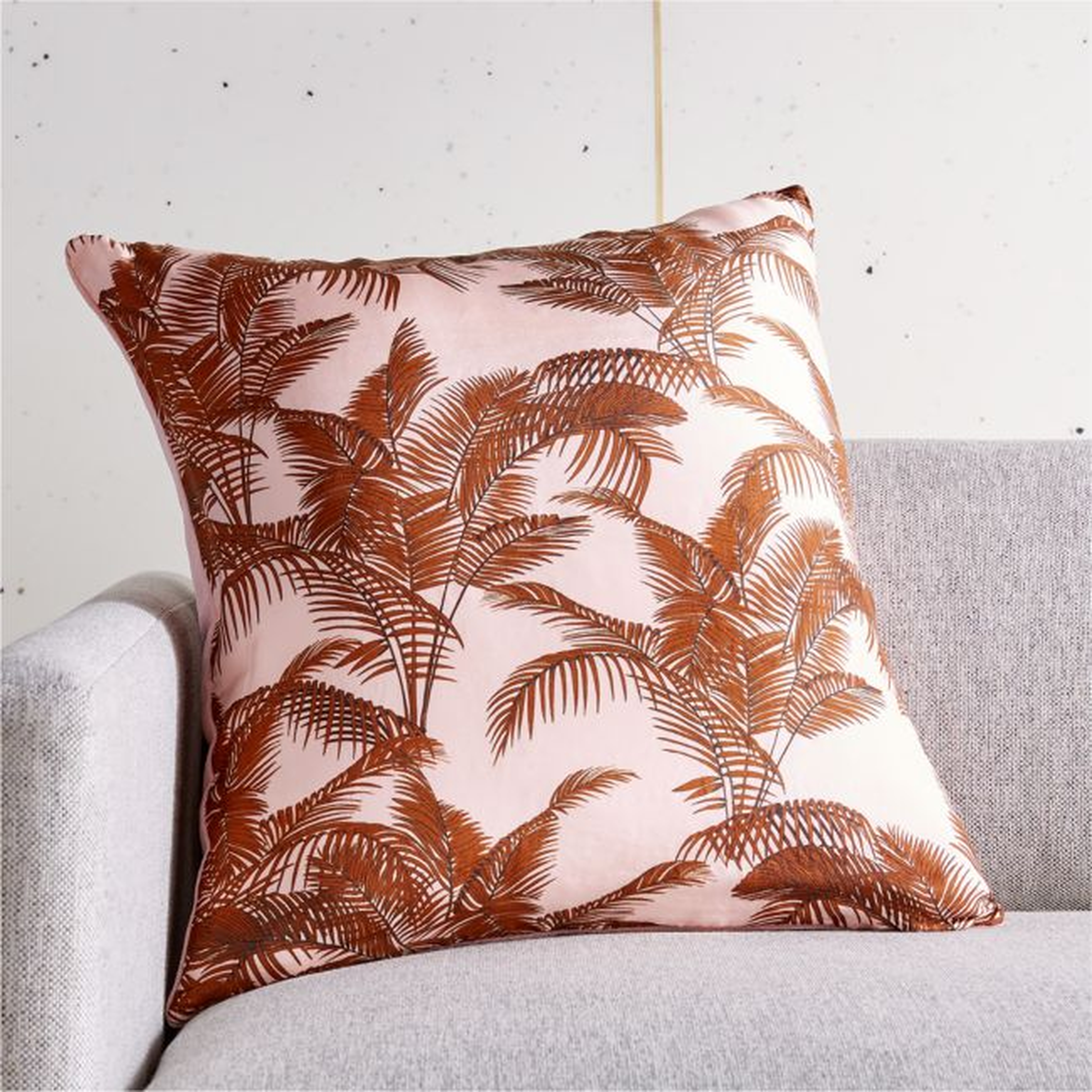 20" Cabanna Pillow with Feather-Down Insert - CB2