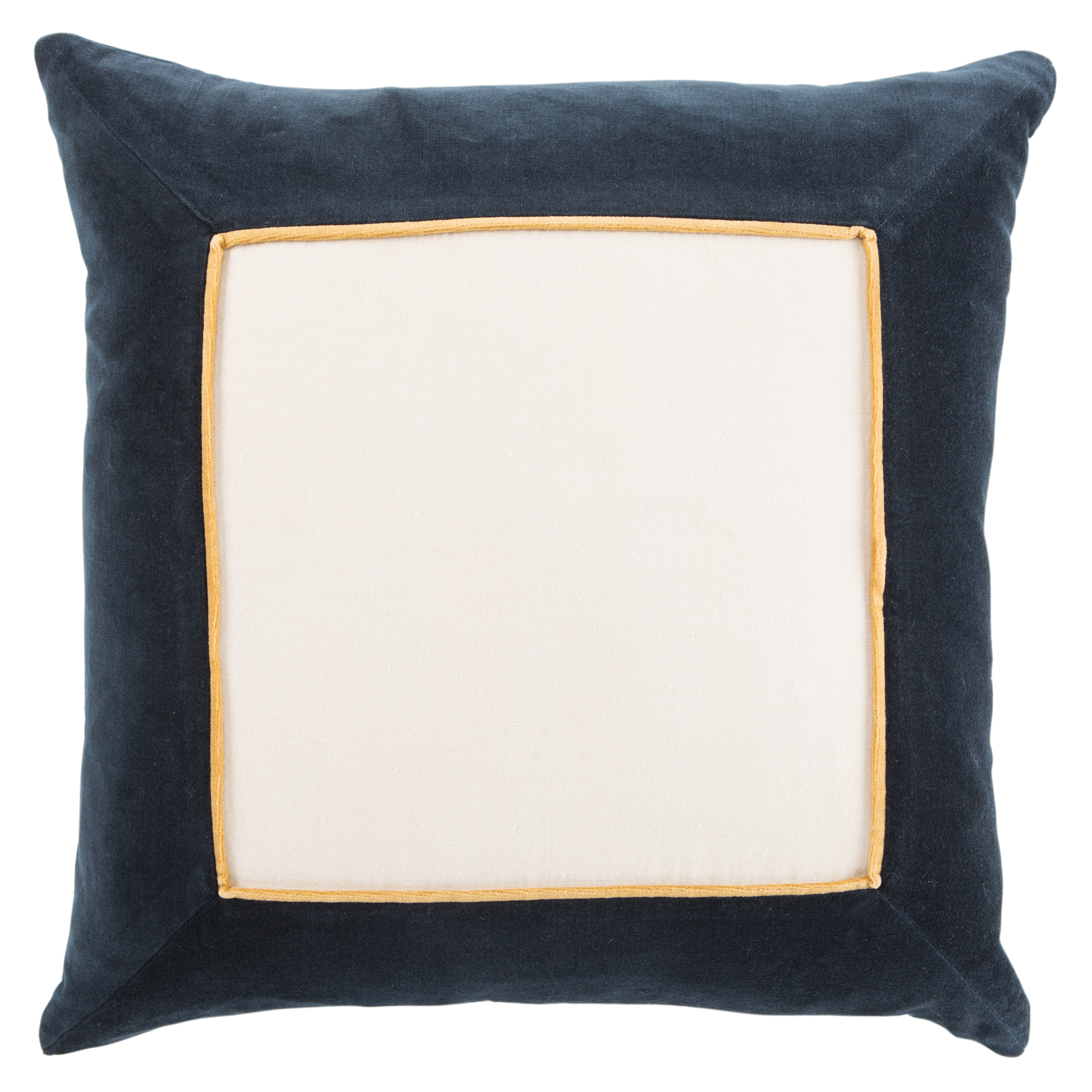 Design (US) Navy 22"X22" Pillow Indoor - Collective Weavers