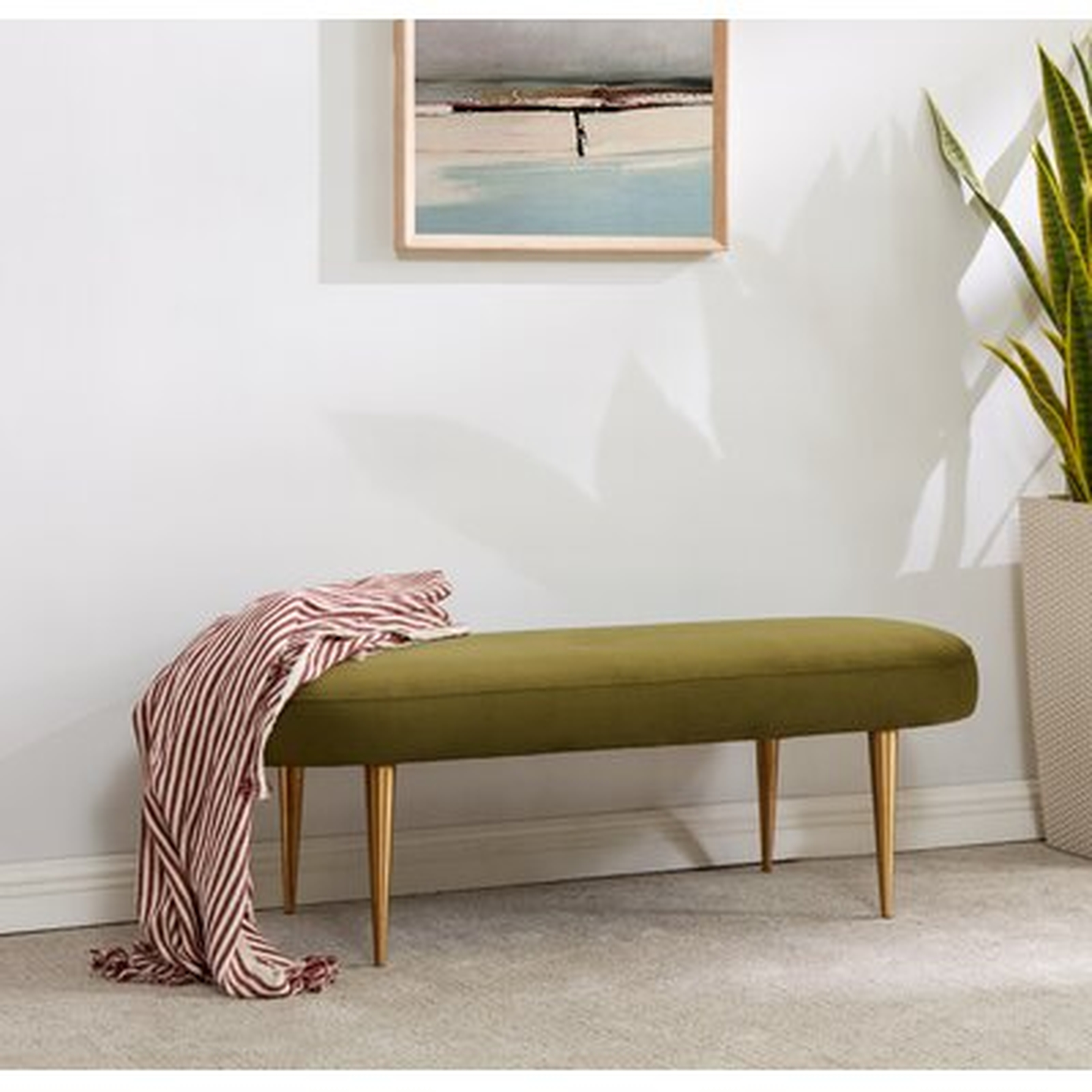 Skye Upholstered Bench - Wayfair