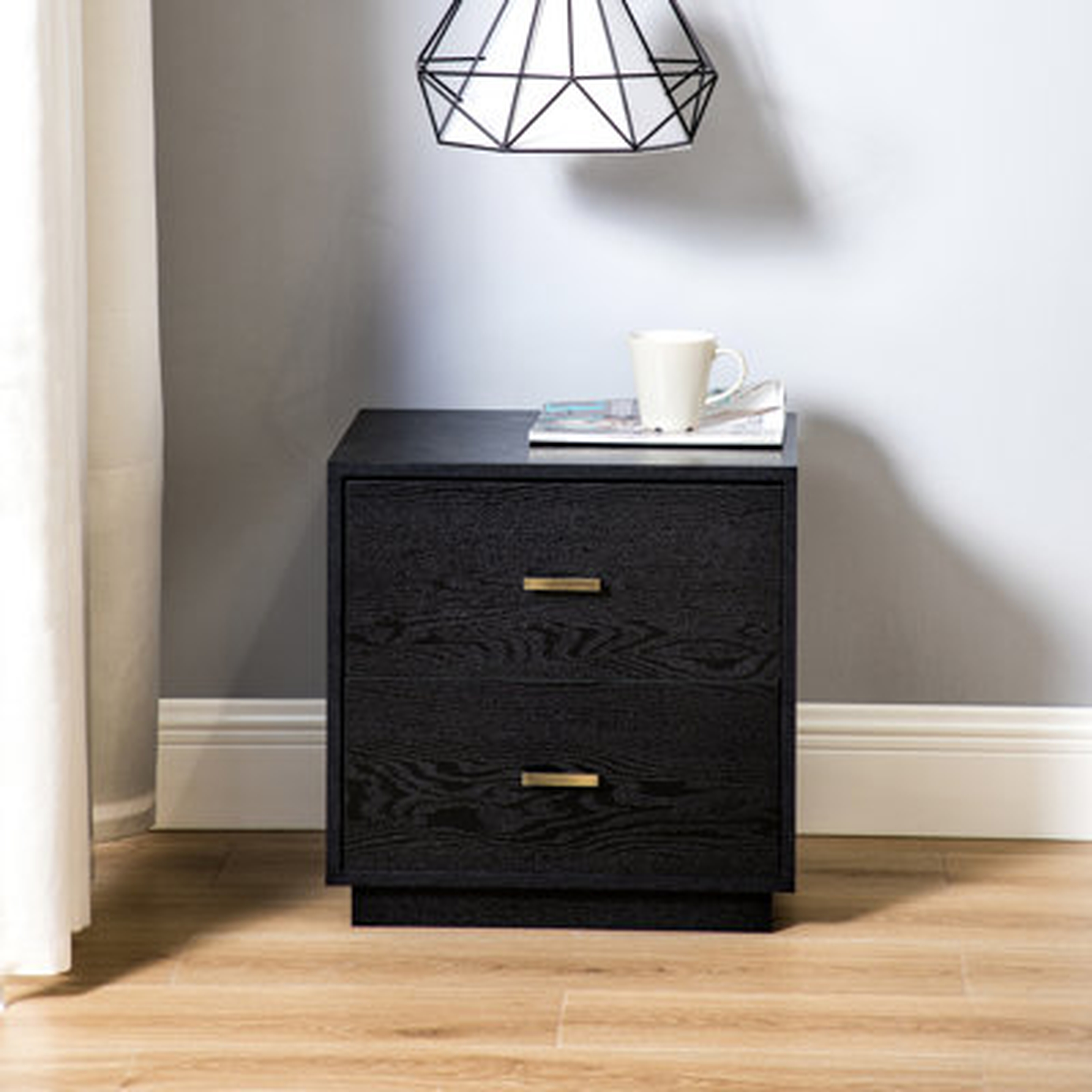 Afshan 20'' Tall Block 2 - Drawer End Table - Wayfair