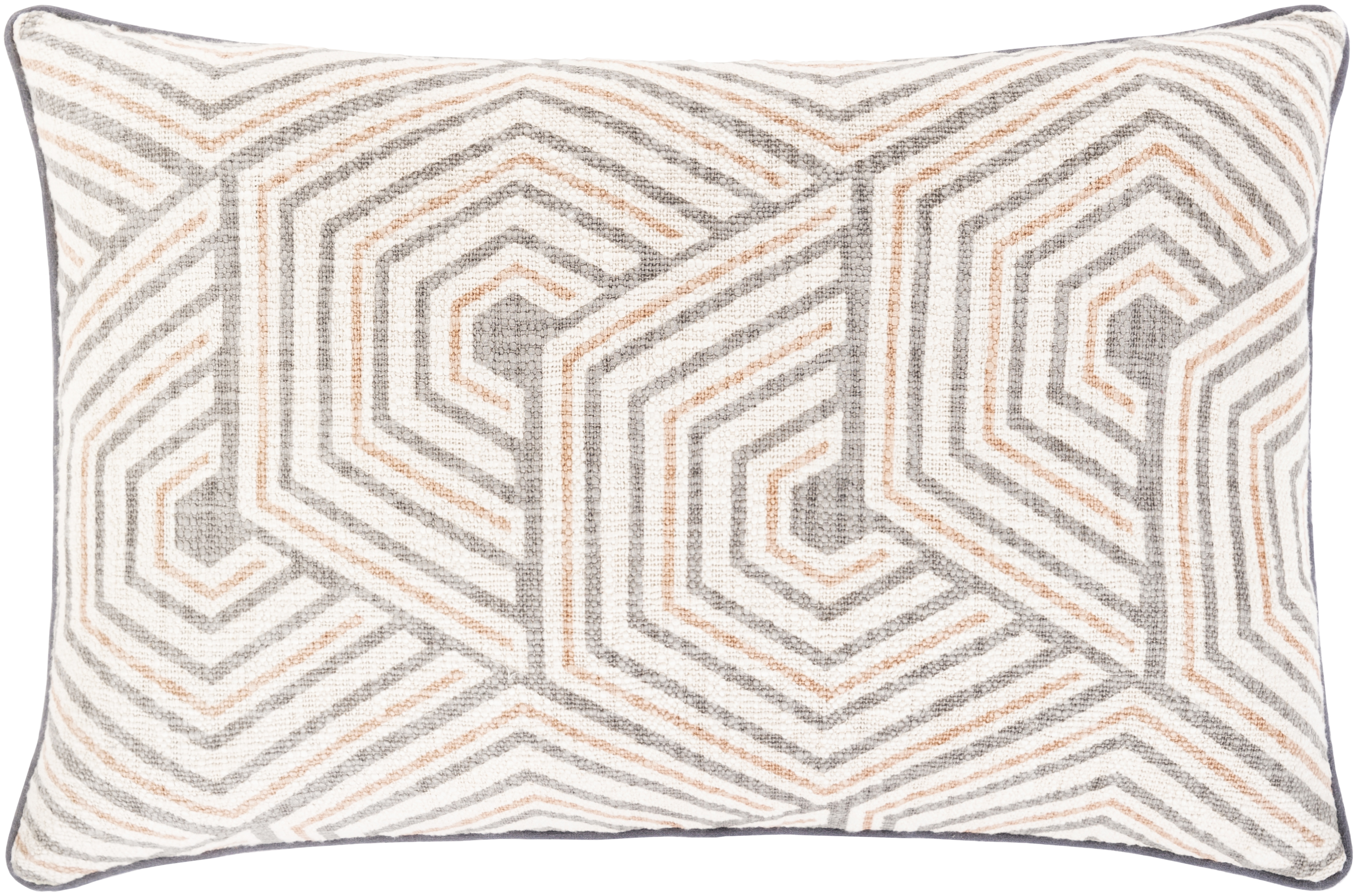Mila MAL-002 14"L x 22"W Pillow Cover - Surya