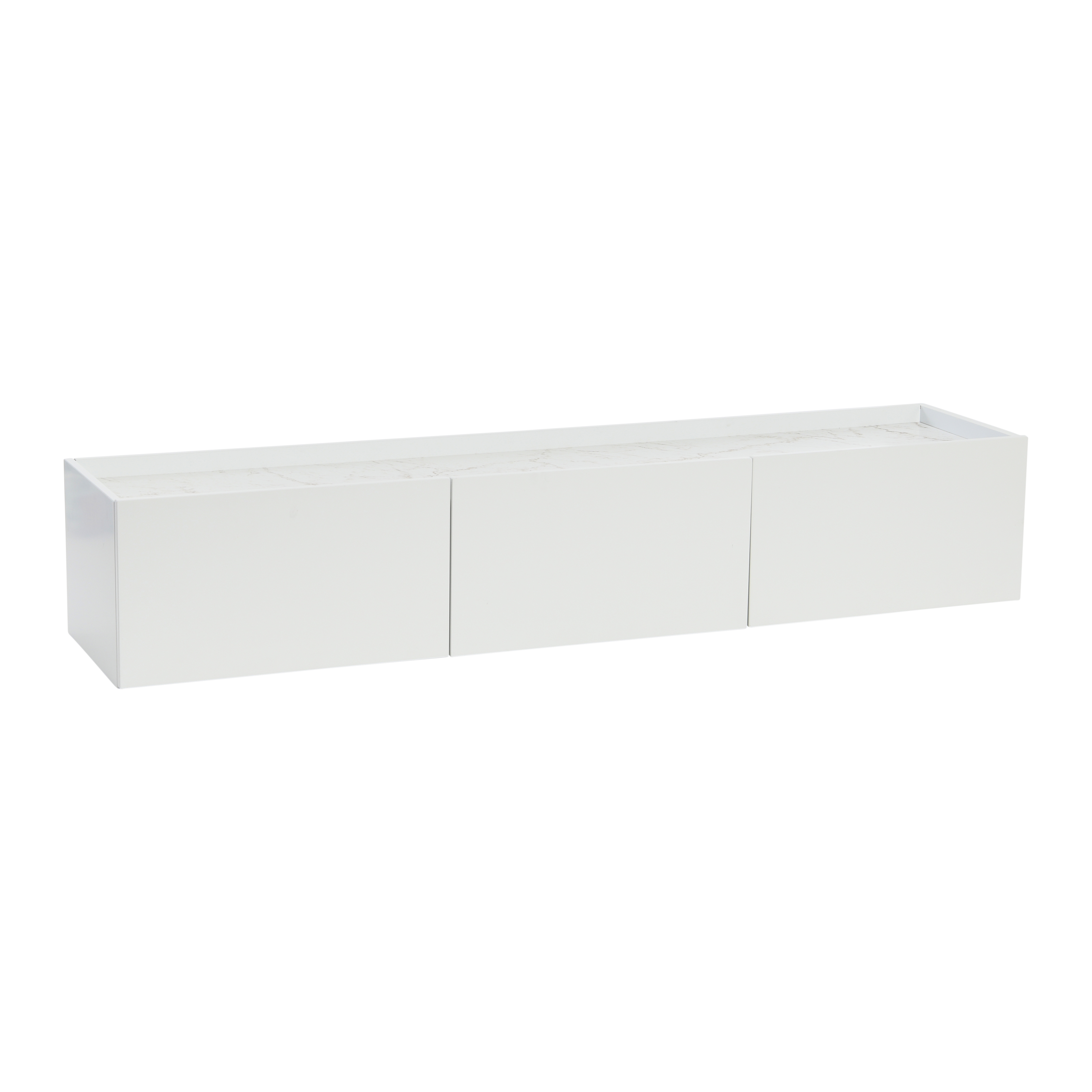 Floating 3-Door Console Cabinet - Creative Co-Op