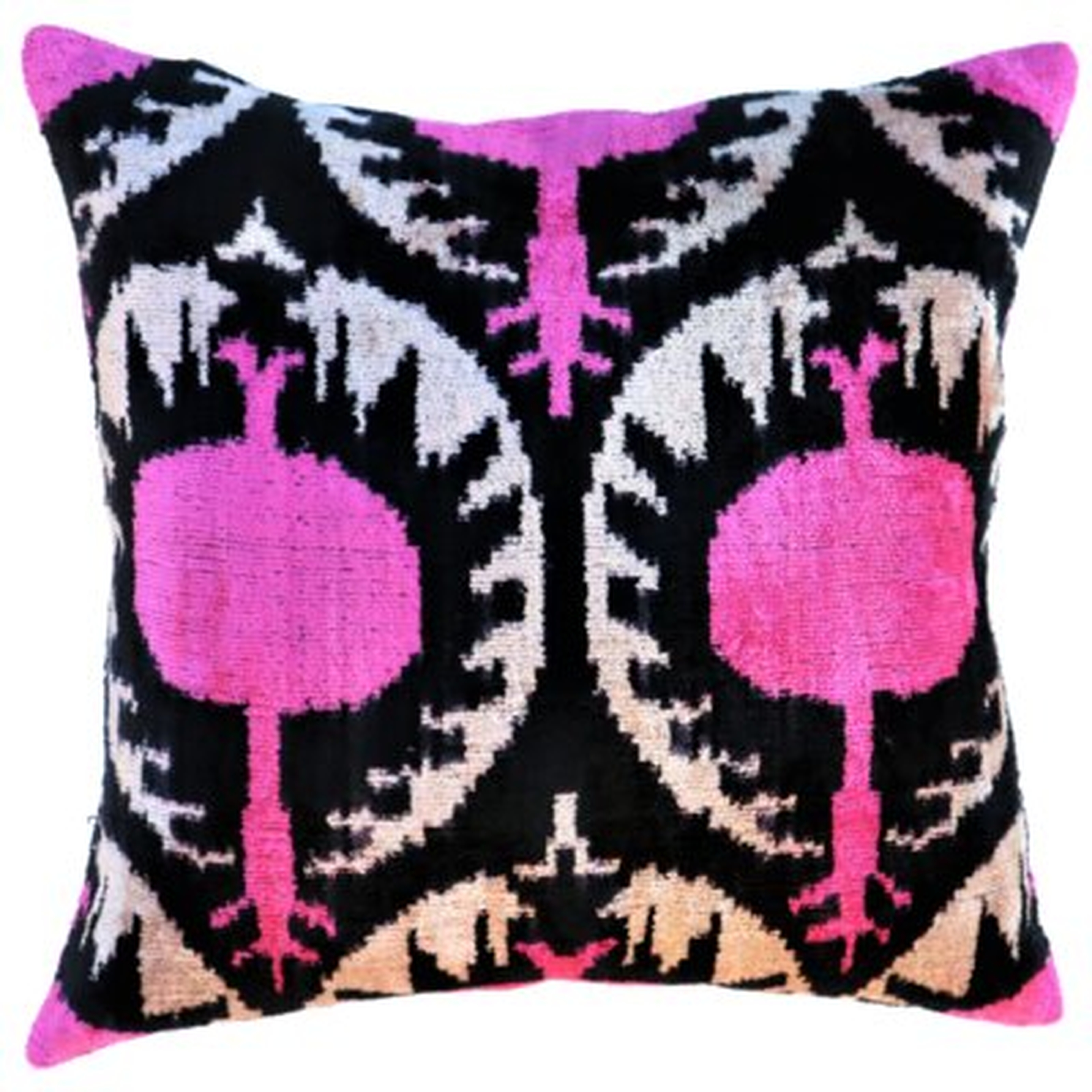 Corbin Handmade Luxury Decorative Square Pillow Cover & Insert - Wayfair