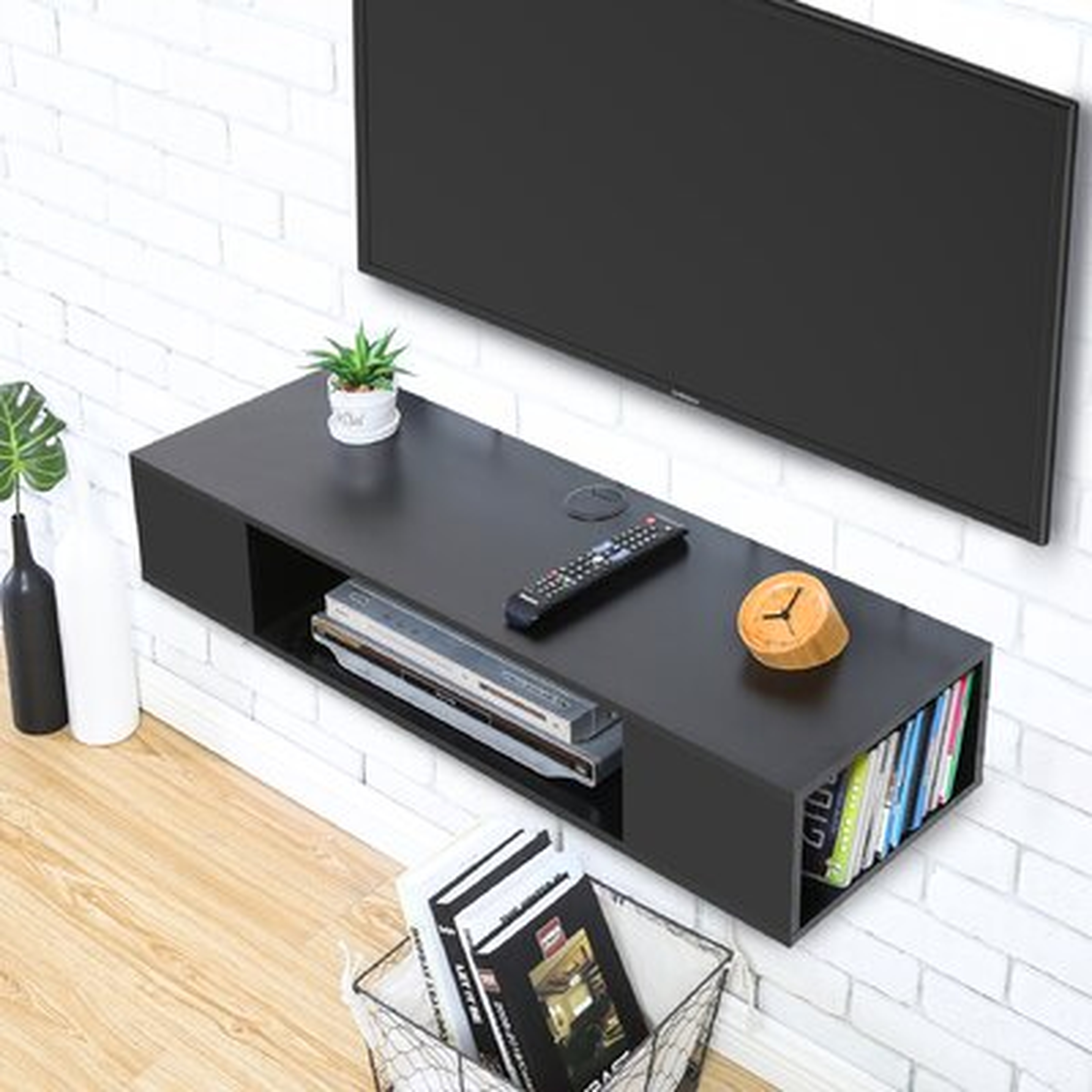 Amanzia Floating TV Stand for TVs up to 55" - Wayfair
