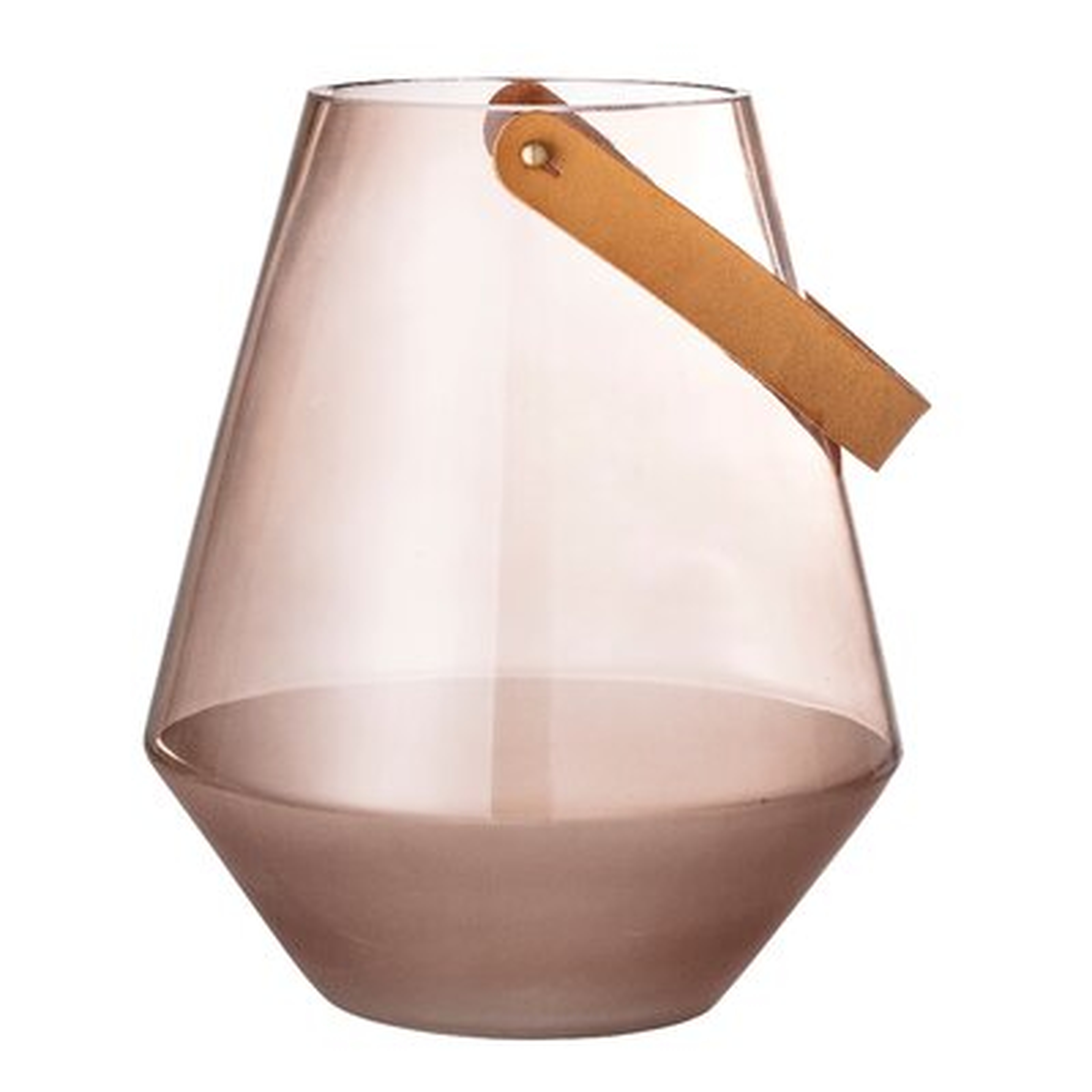 Shaftesbury Transparent Glass Table Vase - Wayfair