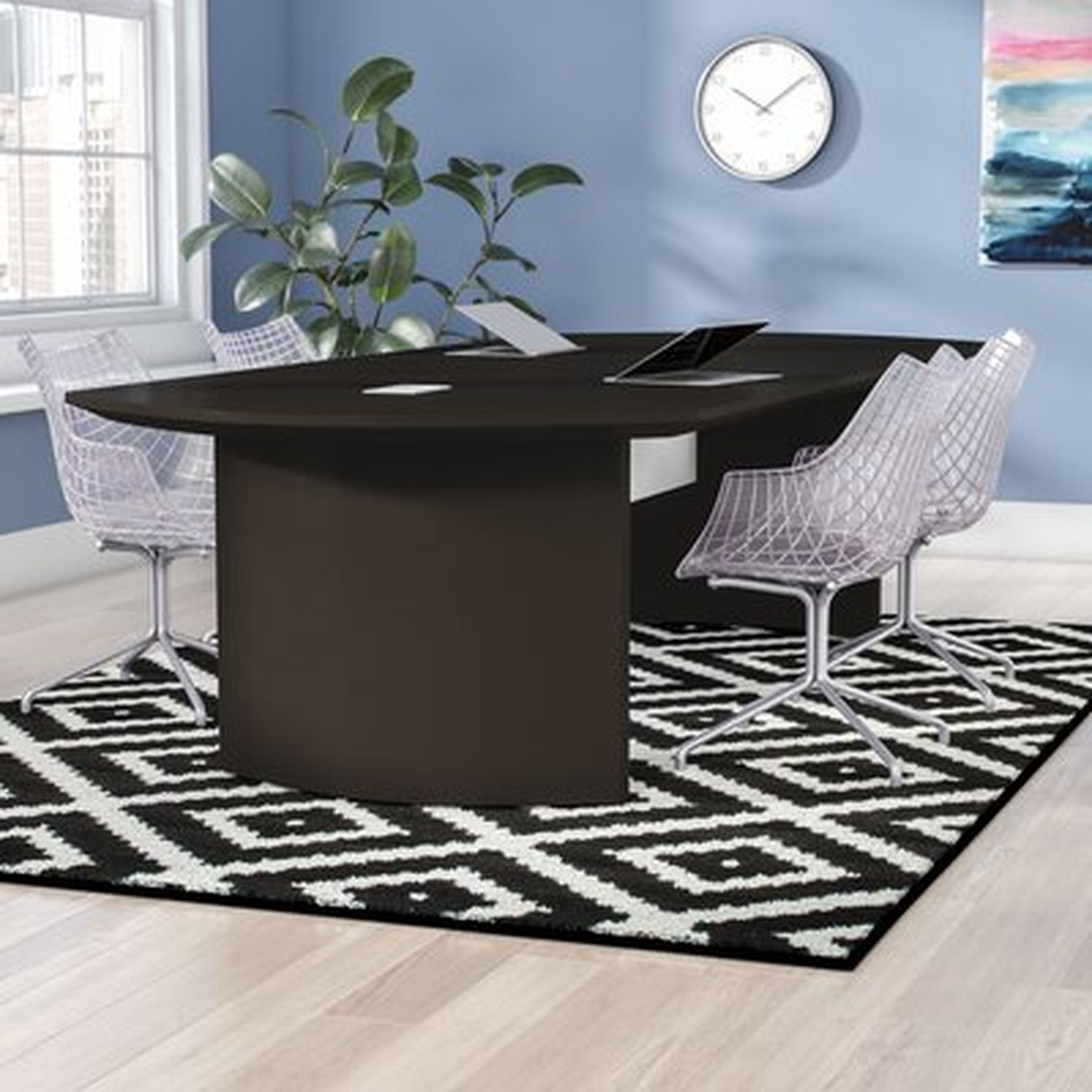 Medina Curved End Conference Table - Wayfair