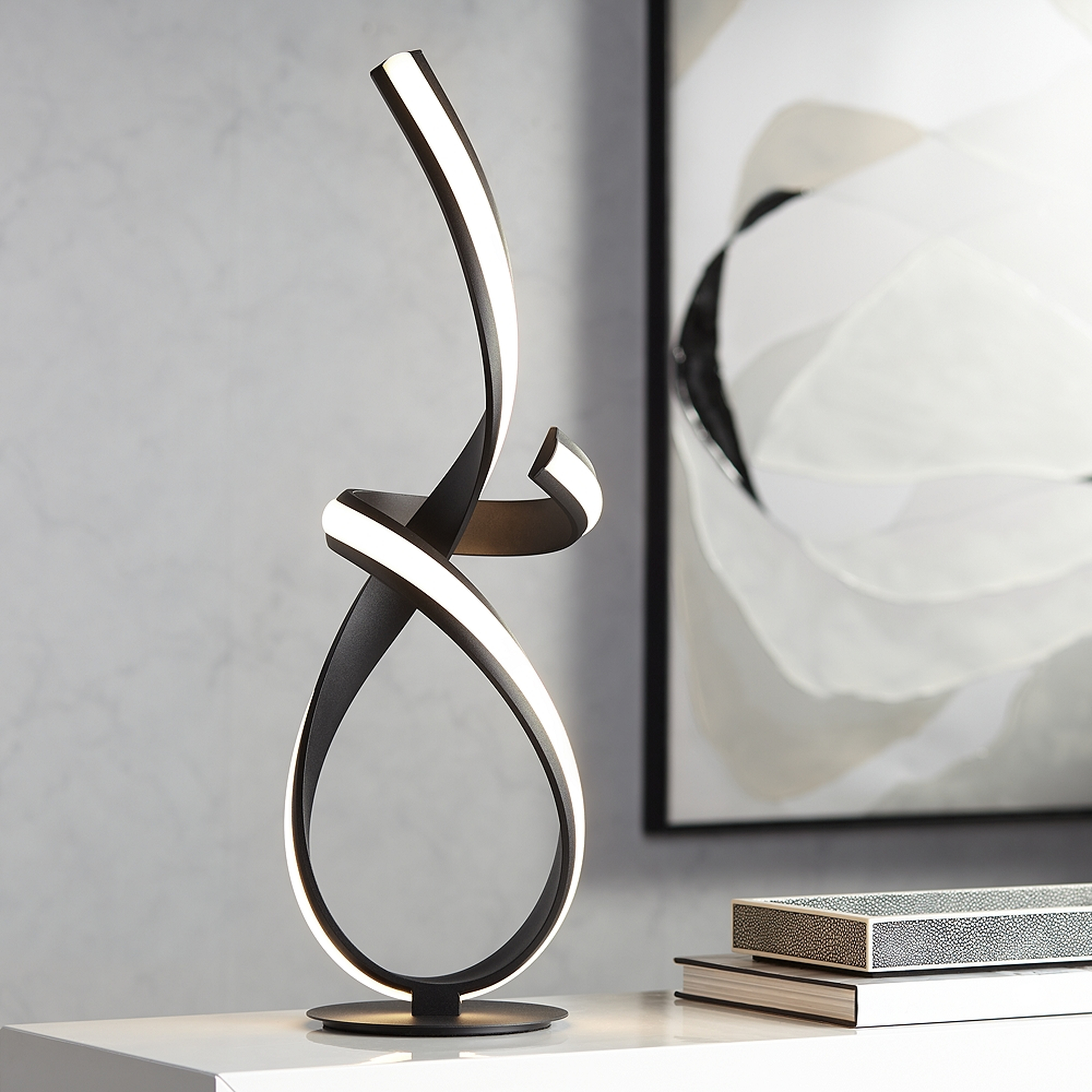 Possini Euro Avante 23 1/2" High Modern LED Accent Table Lamp - Lamps Plus