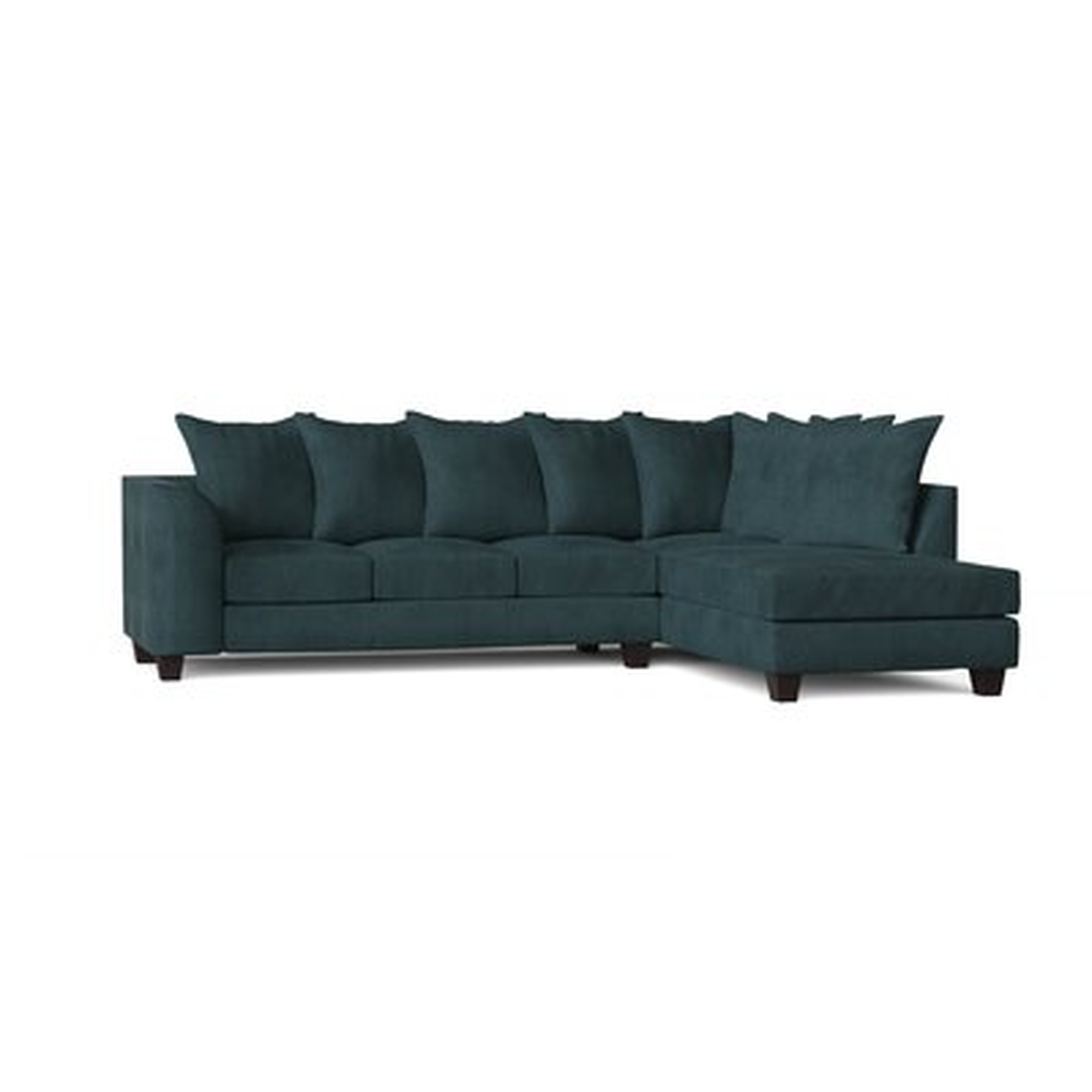 Burwood 117" Wide Right Hand Facing Sofa & Chaise - Wayfair
