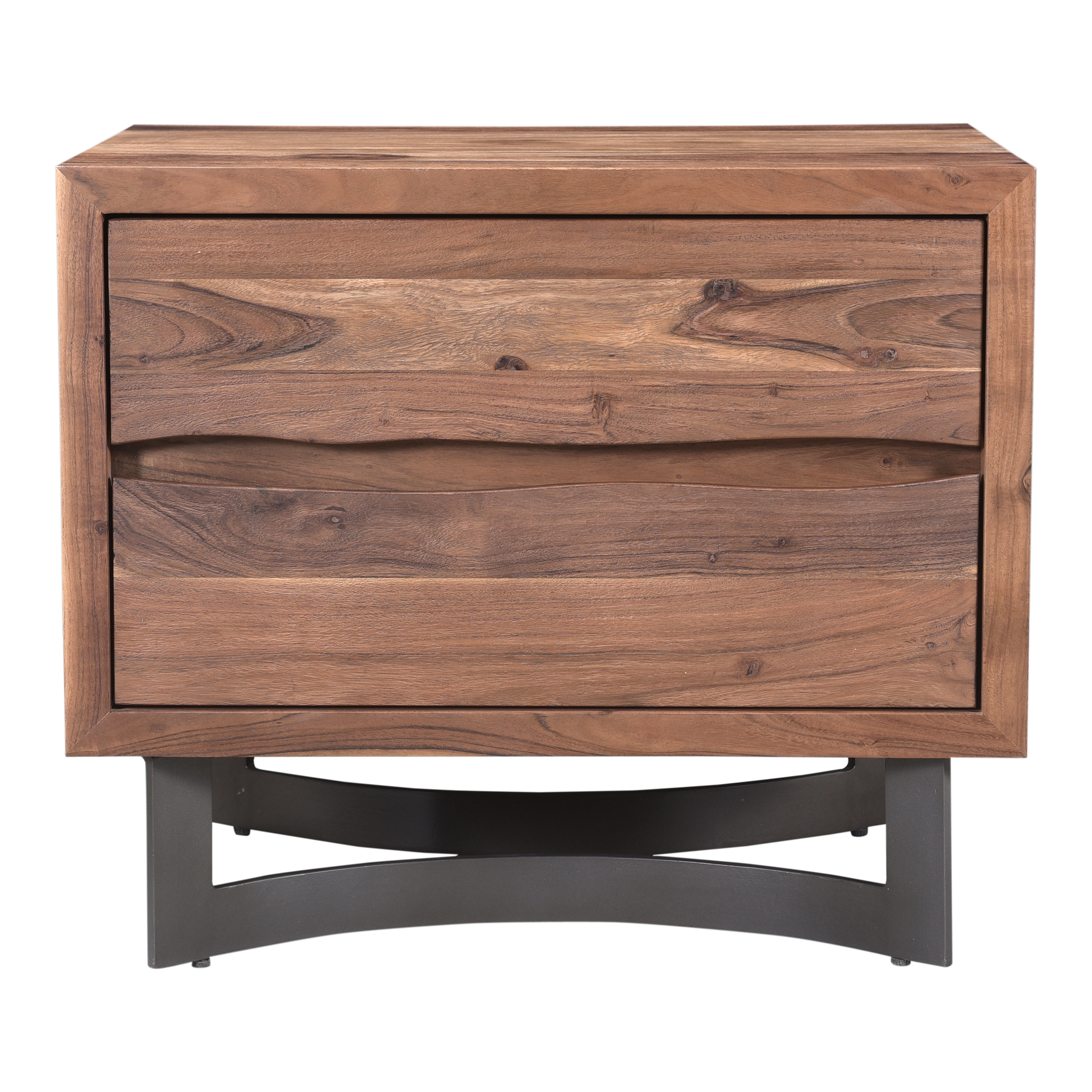 Bent Nightstand Smoked - Moes Home Collection