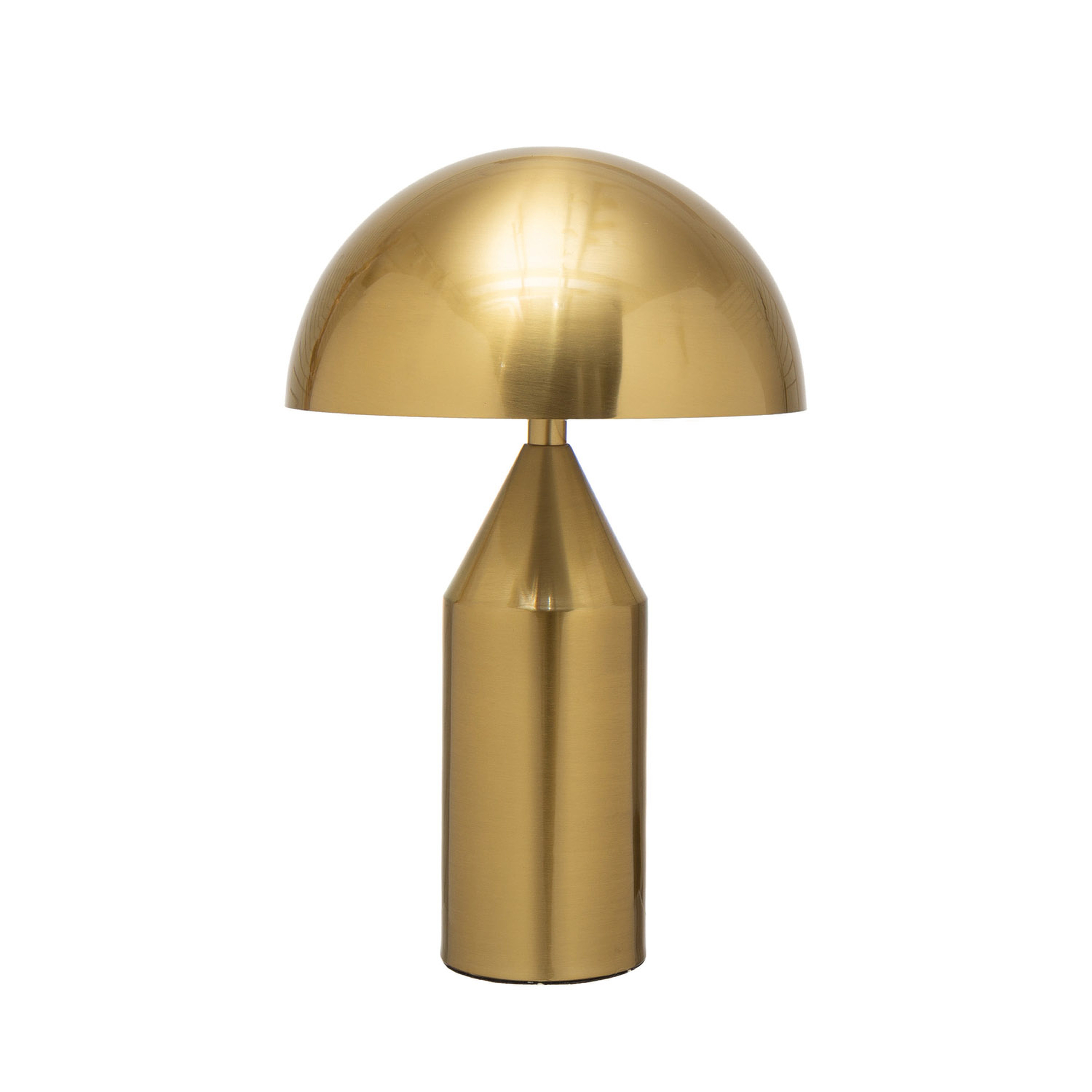 Metal Electroplated Table Lamp with Inline Switch - Bloomingville