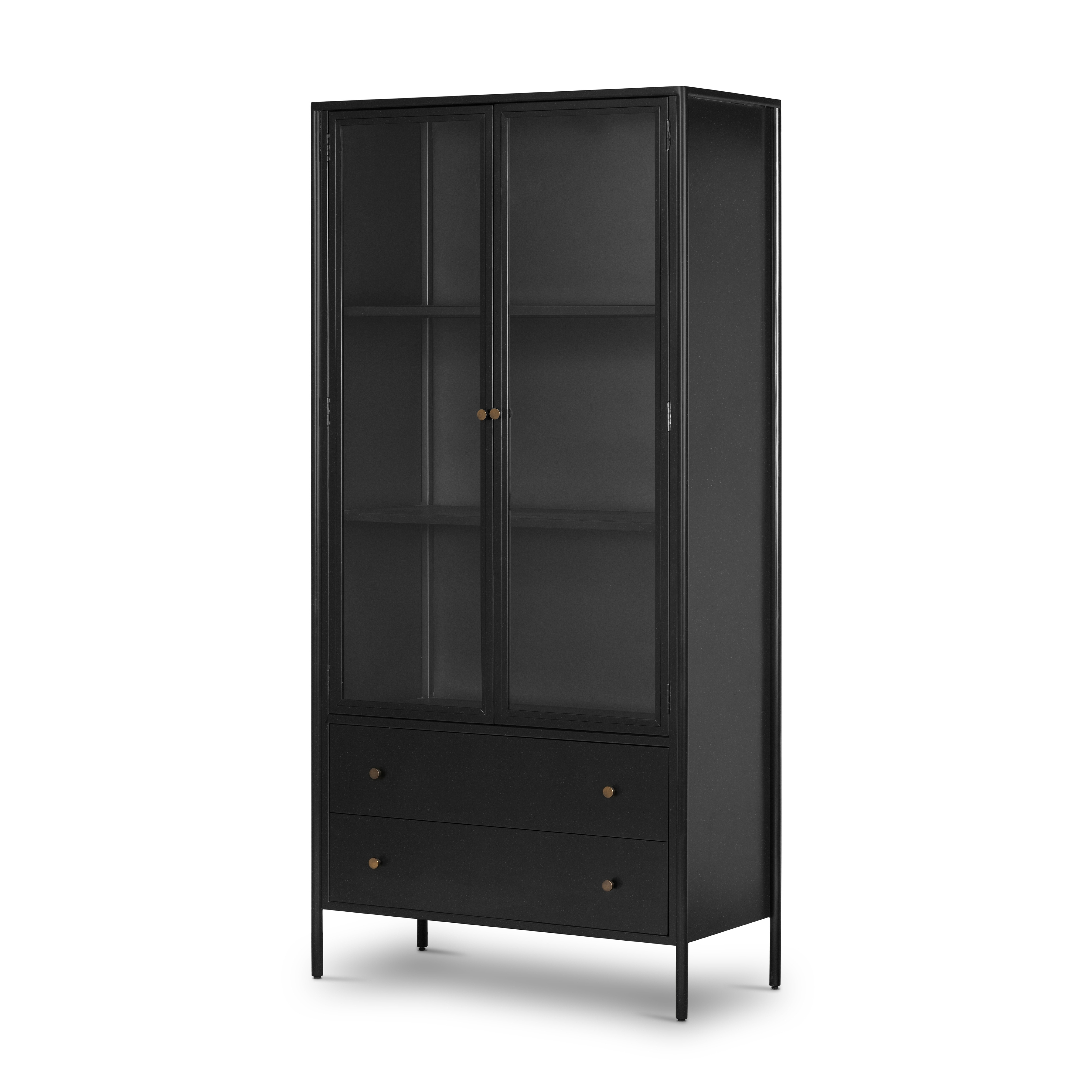 Soto Cabinet-Black - Four Hands