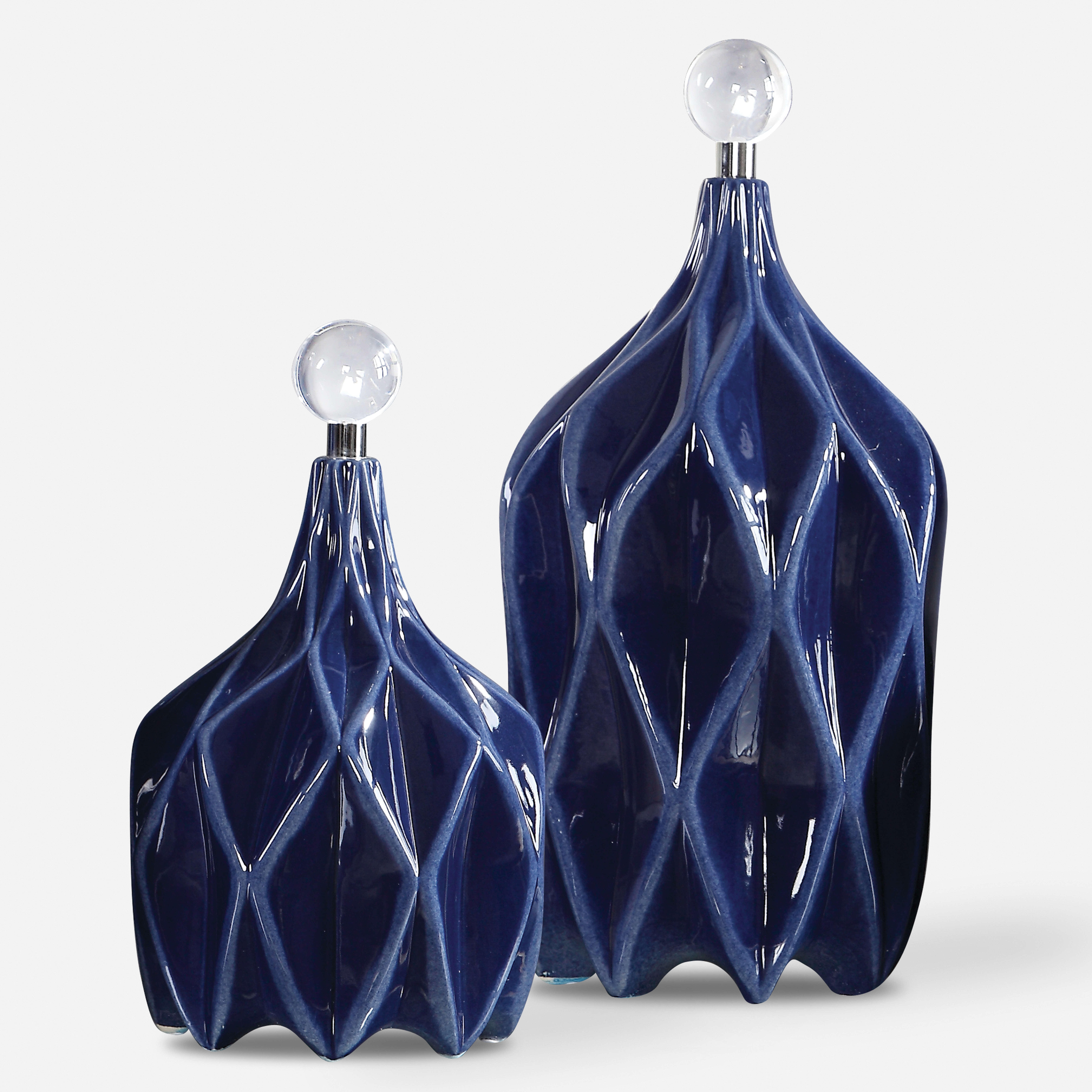 Klara Geometric Bottles, S/2 - Uttermost
