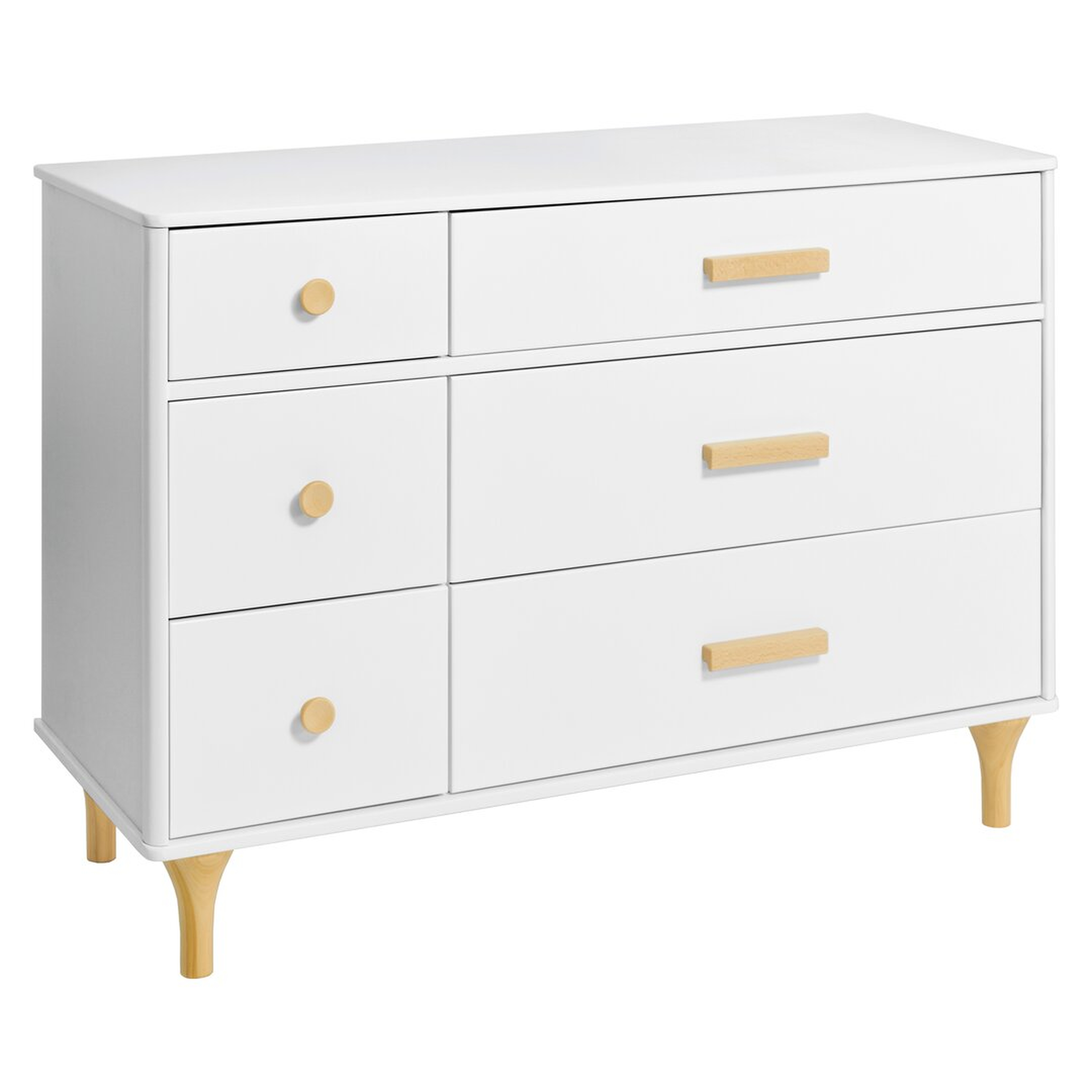 "babyletto Lolly 6 Drawer Double Dresser" - Perigold