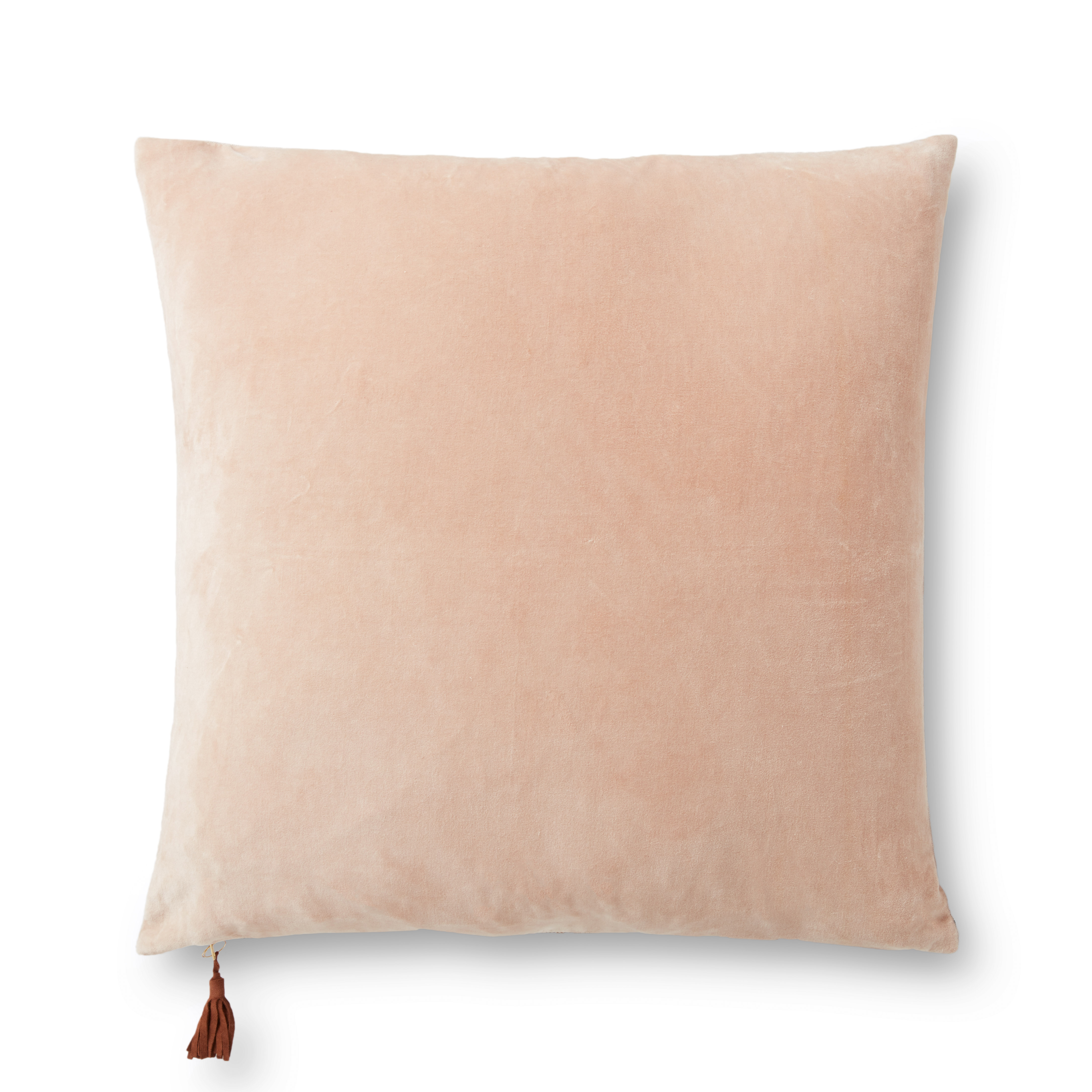 SAND / IVORY 22" x 22" Pillow Cover w/Poly Insert - Magnolia Home by Joana Gaines Crafted by Loloi Rugs