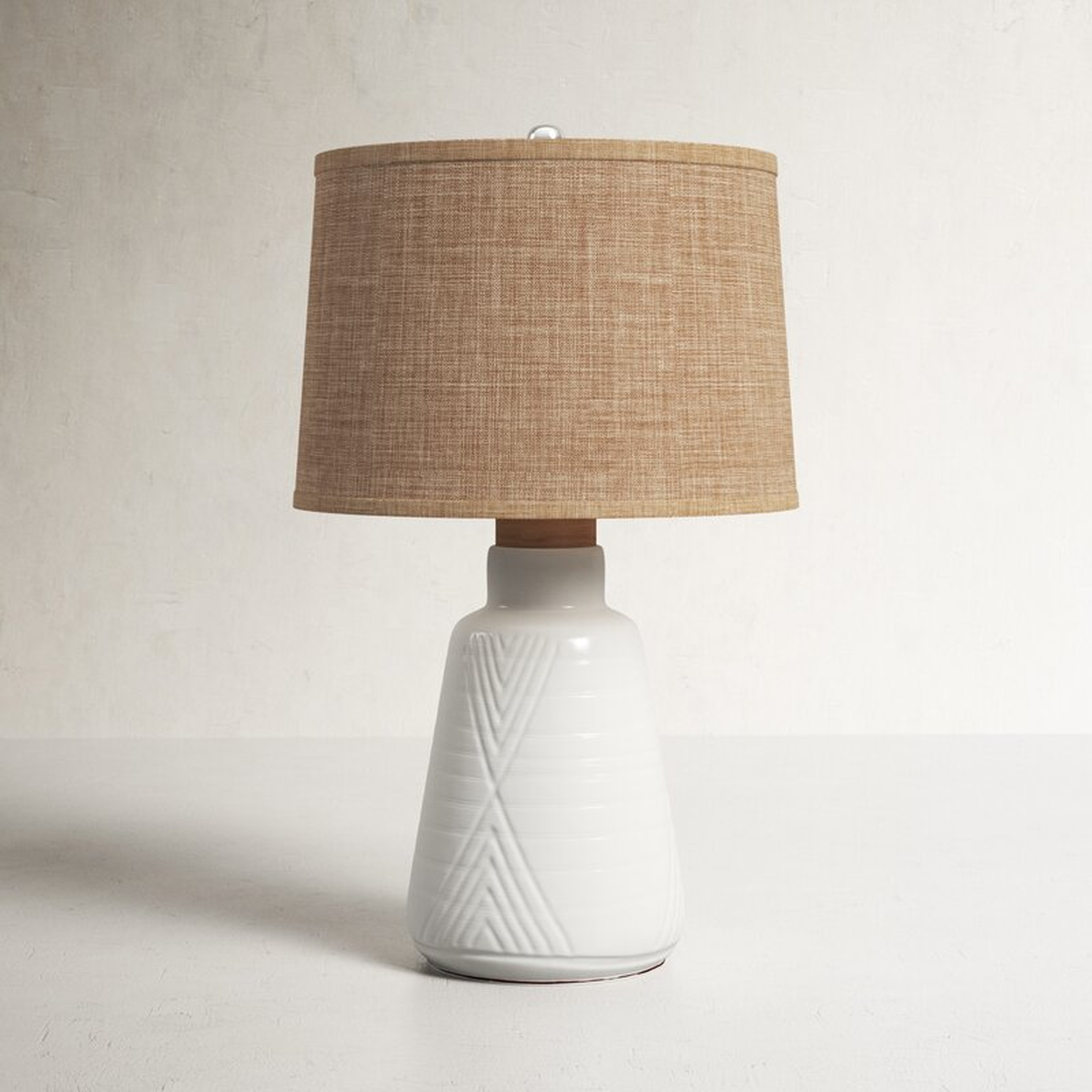 Galilea Textured Ceramic Table Lamp - Birch Lane