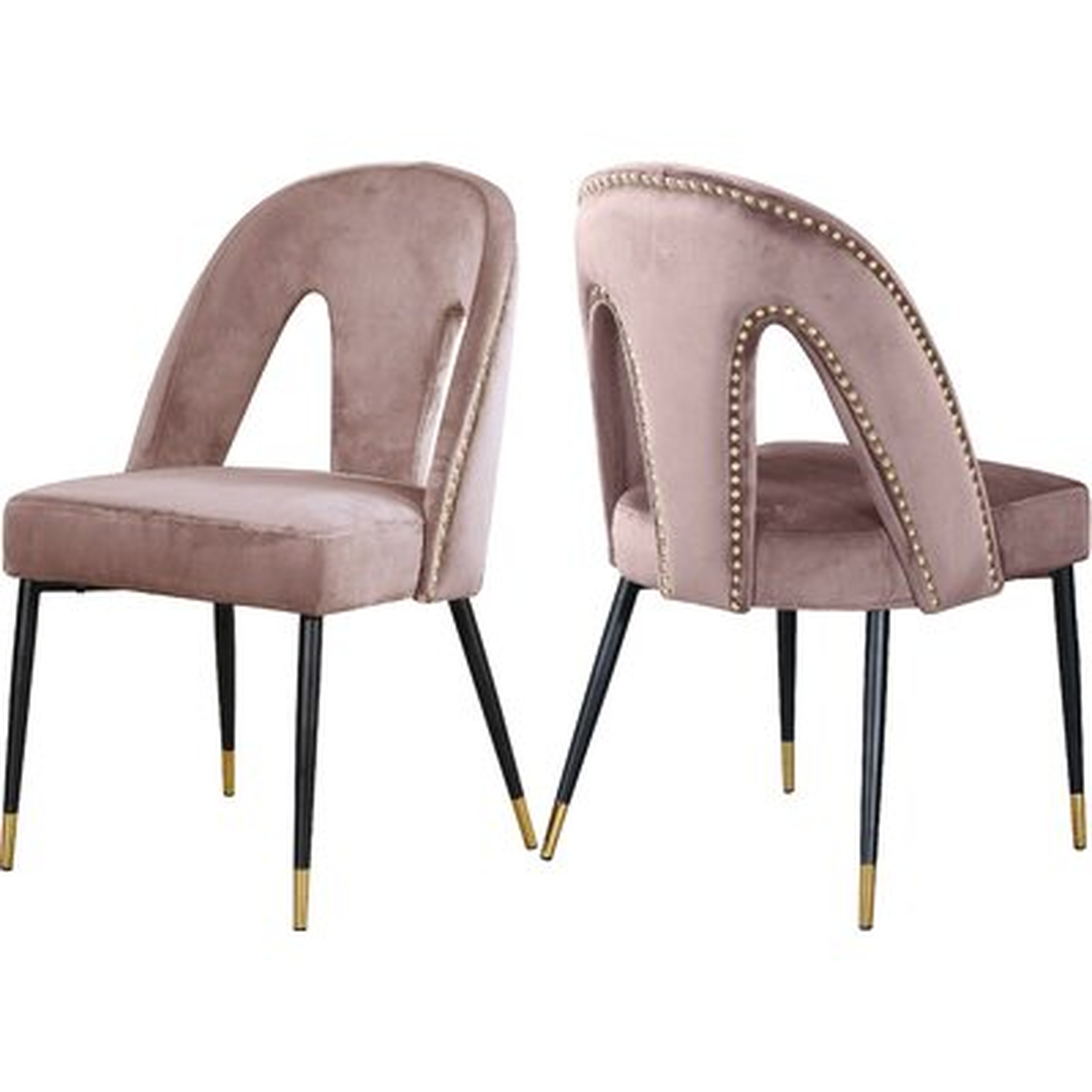 Connor Upholstered Dining Chair - Set of 2 - Wayfair