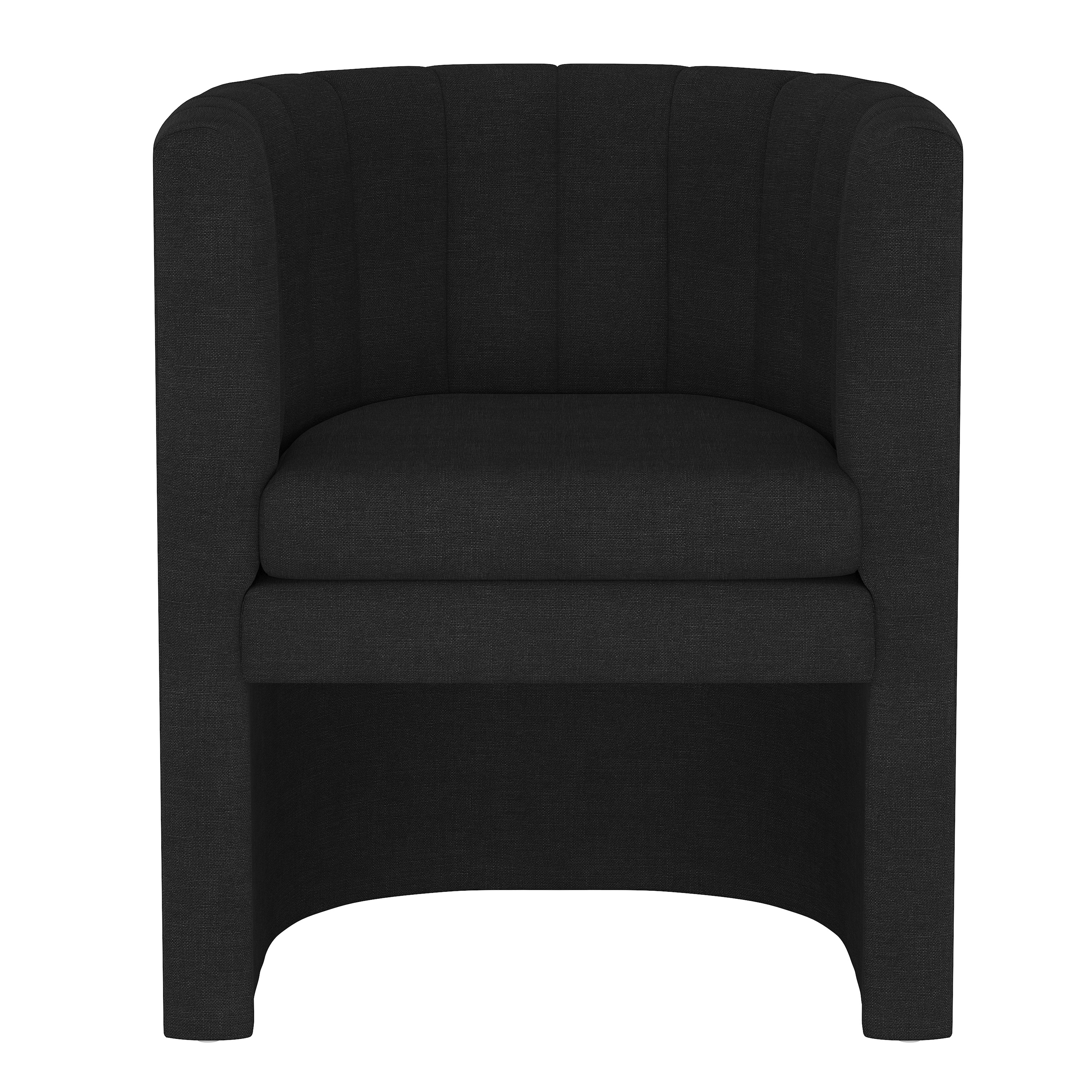 Wellshire Chair, Caviar Linen - Studio Marcette