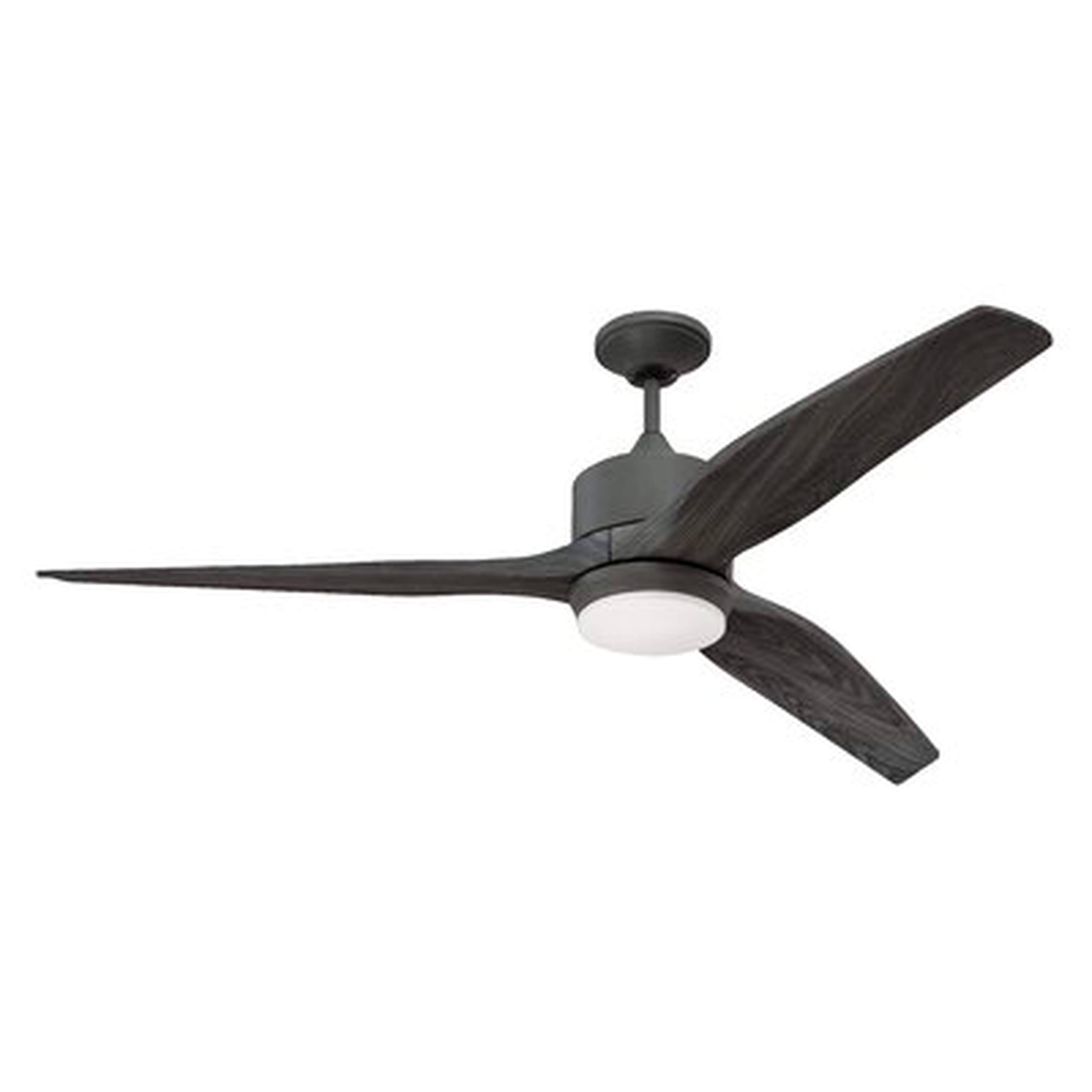 Paige 60"  3 - Blade Outdoor LED Standard Ceiling Fan with Light Kit Included - Birch Lane
