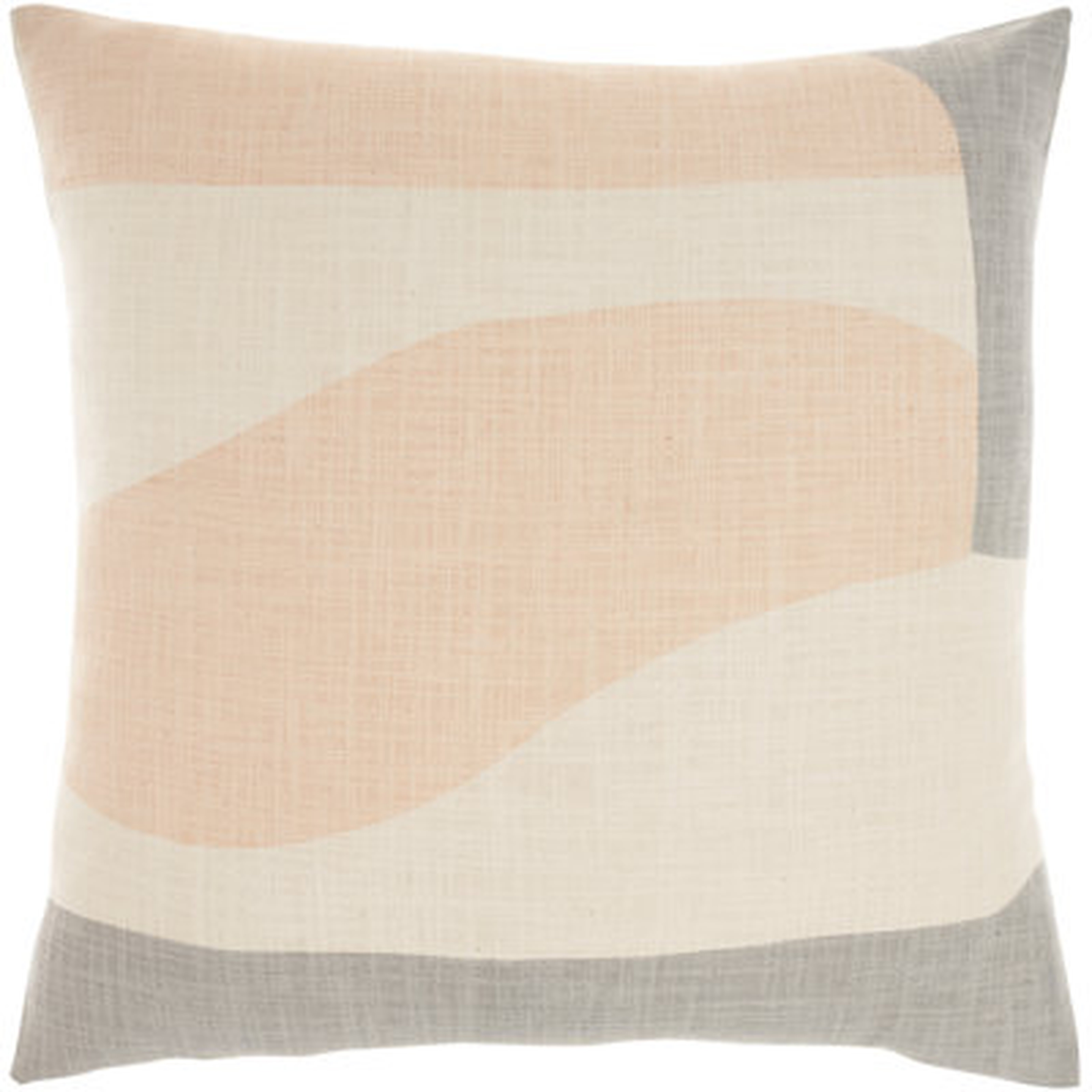 100% Cotton Throw Square Pillow Cover & Insert - Wayfair