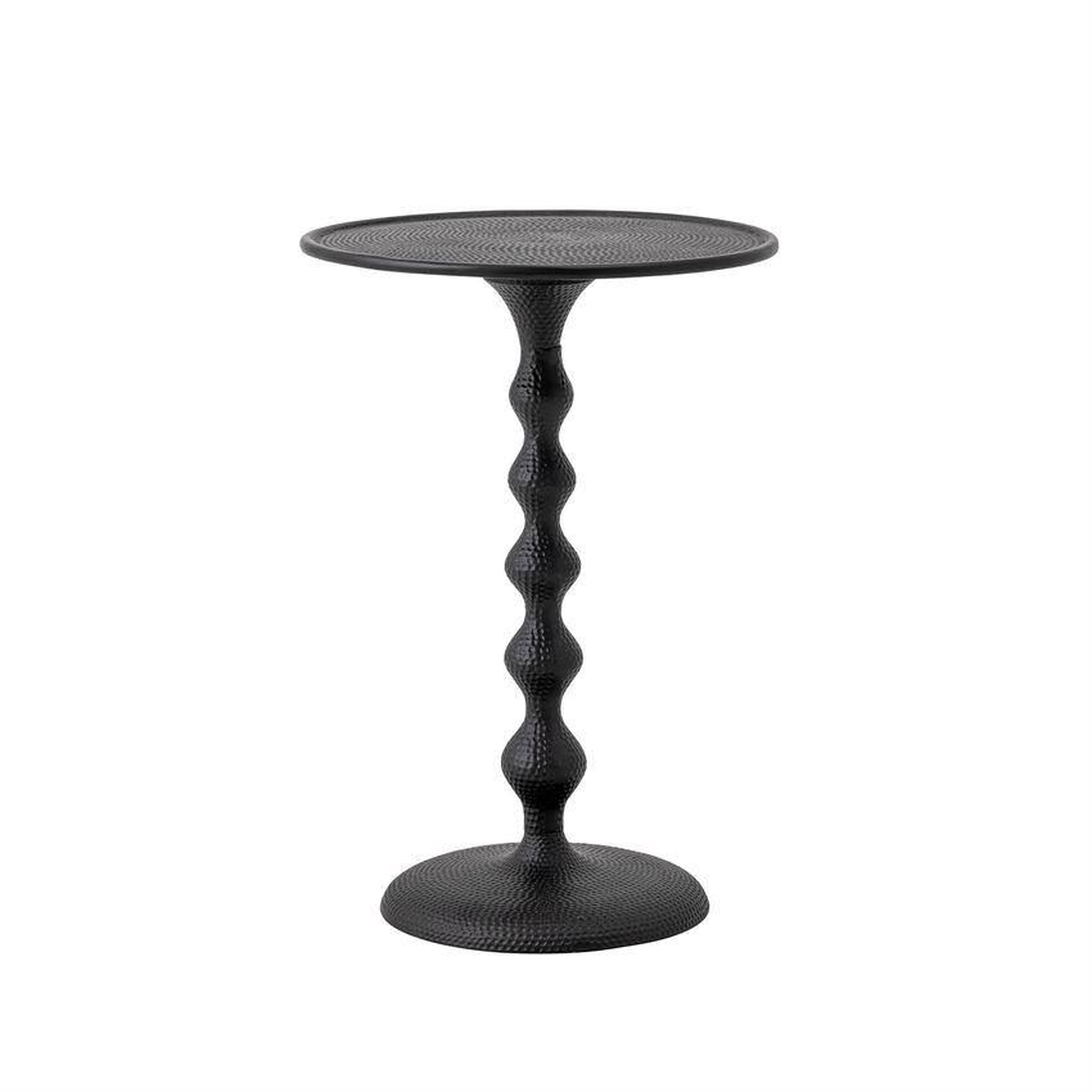 Black Hammered Metal Table - Bloomingville