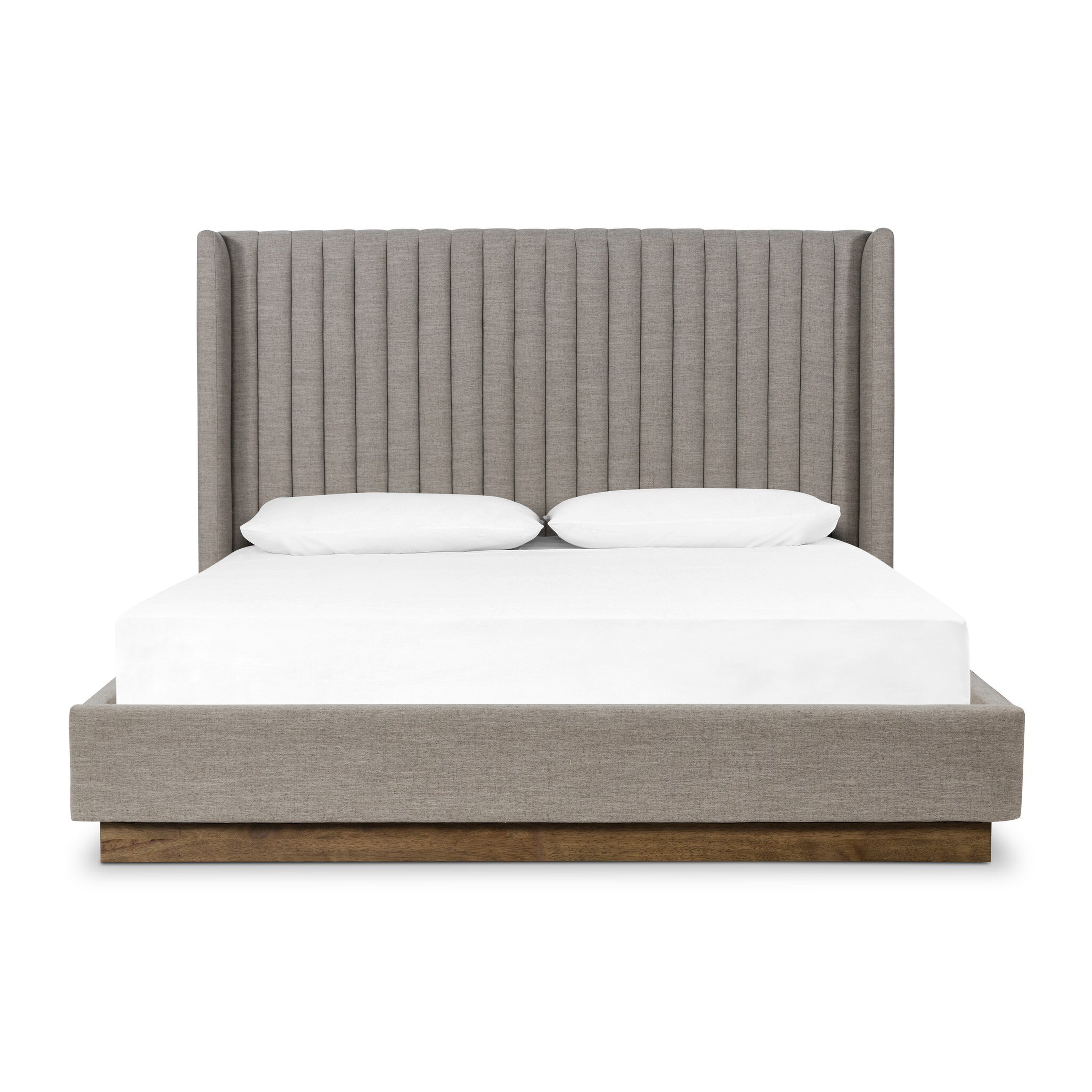 Montgomery Bed - Savile Flannel - Four Hands