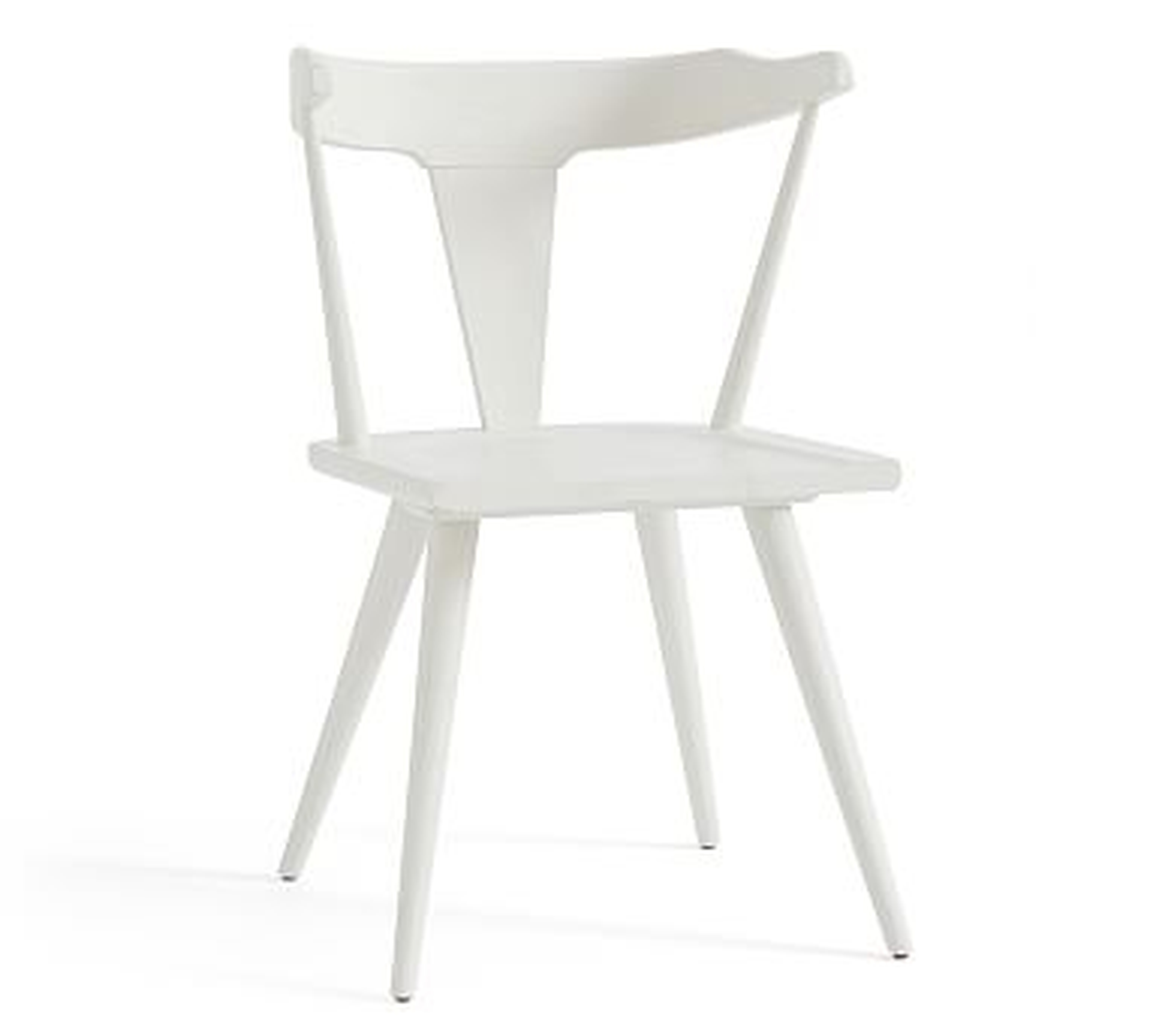 Westan Wood Dining Chair, White - Pottery Barn